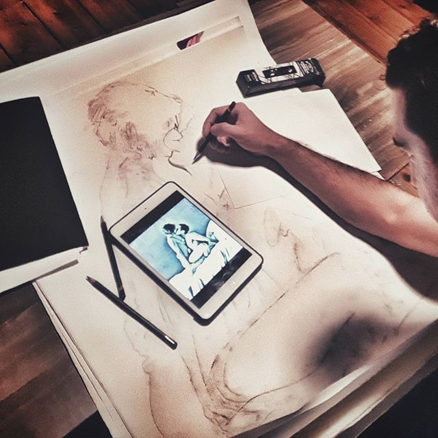 New project ..celebration of love #blackandwhite #pencilonpaper #drawing #couple #love #passion #instaart #contemporaryart  #art  #newproject #learning #workinorogress  #watchthisspace #nudeart #graphitedrawing #nude #sensual  #model #truelove #jcarl