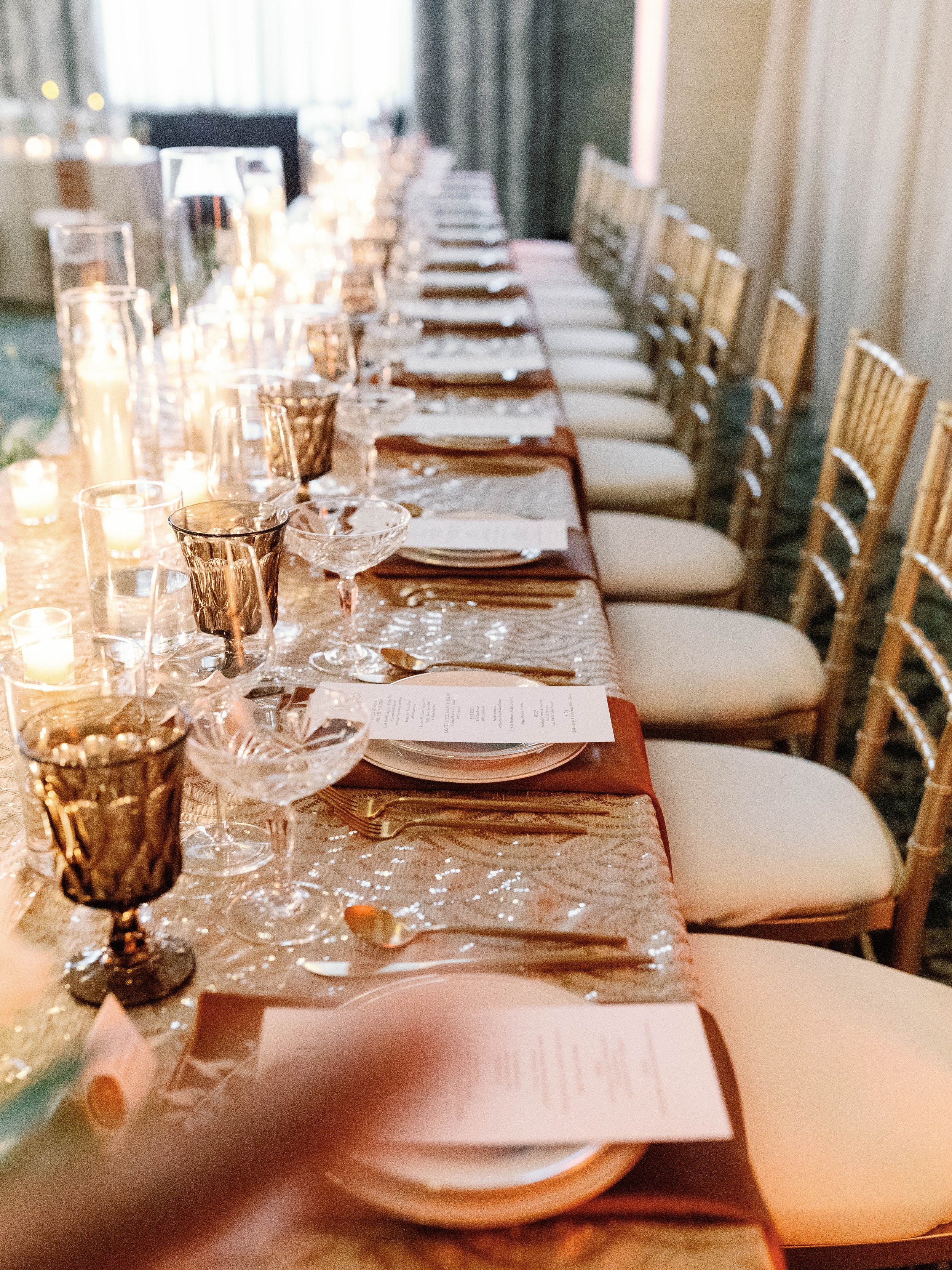Banquet Table Wedding Inspo