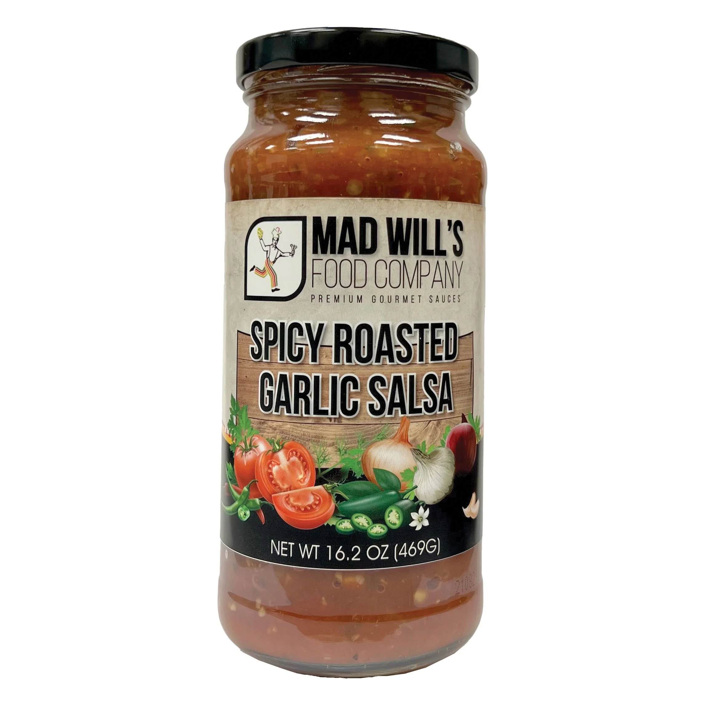 Spicy Roasted Garlic Salsa