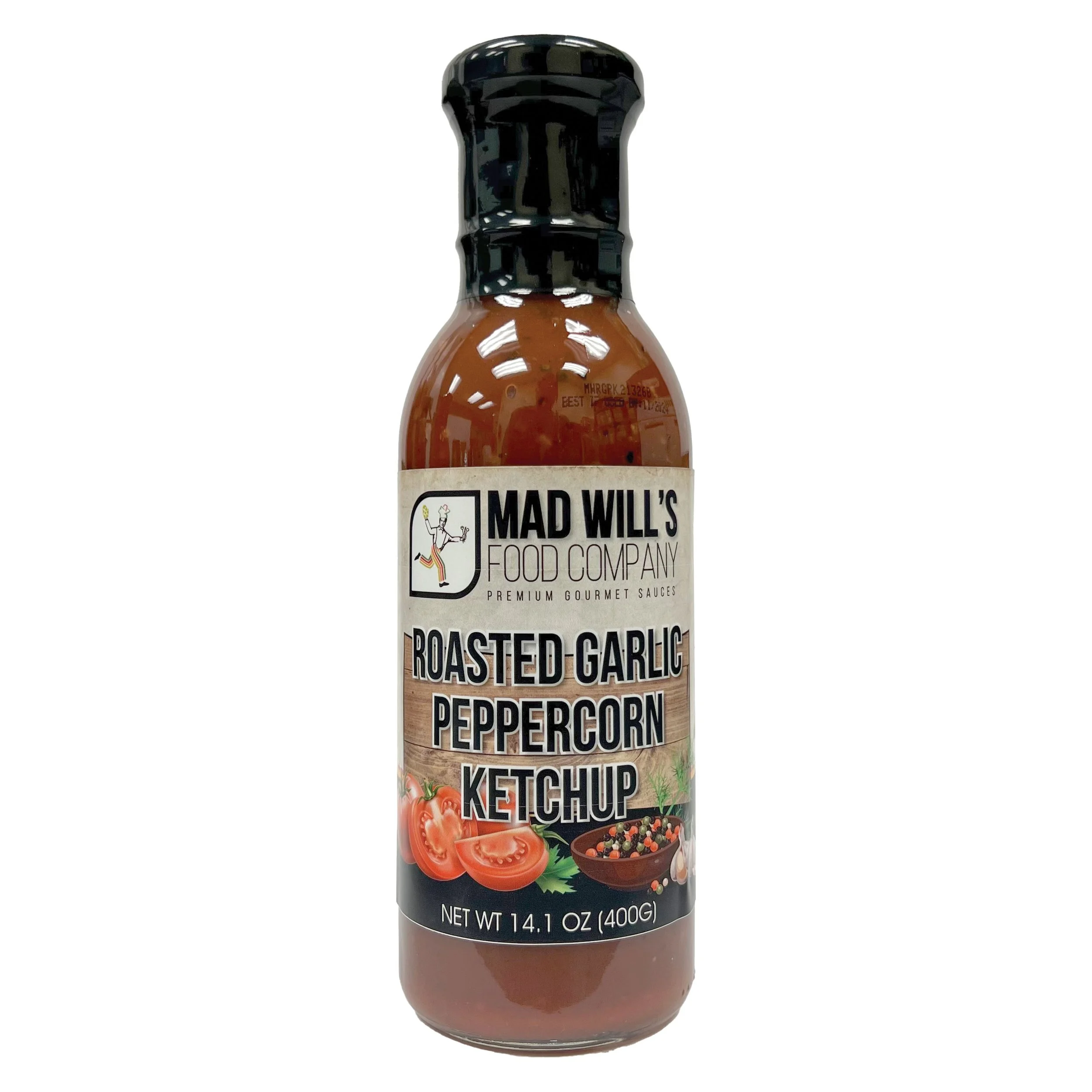 Roasted Garlic Peppercorn Ketchup