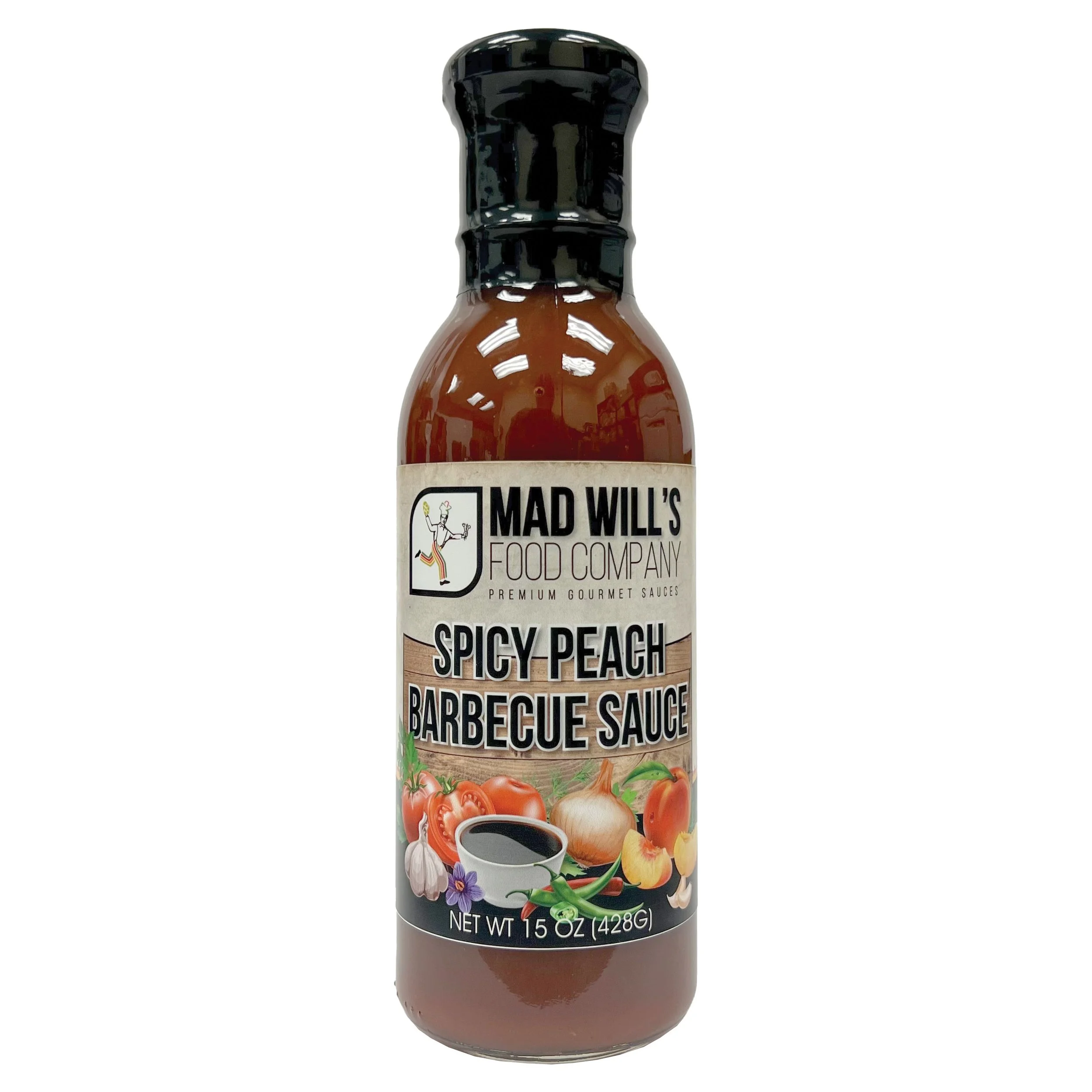 Spicy Peach BBQ Sauce
