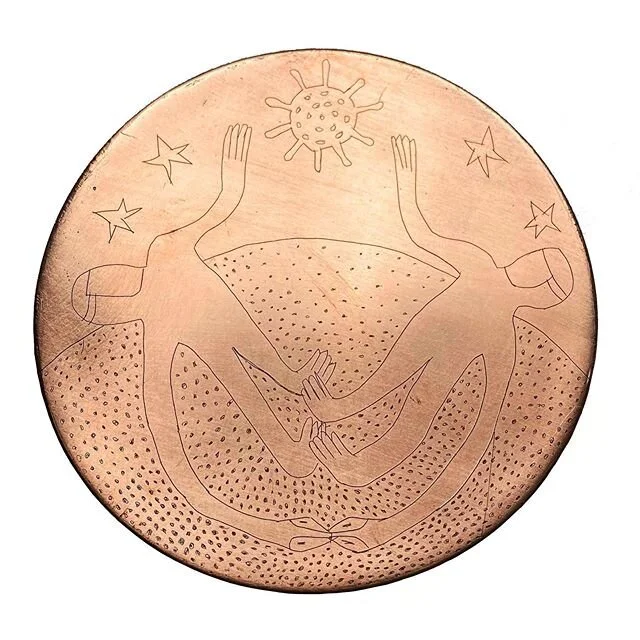 Dear posterity 
Etched copper plate

#etching #copper #copperplate #dearposterity #afterall