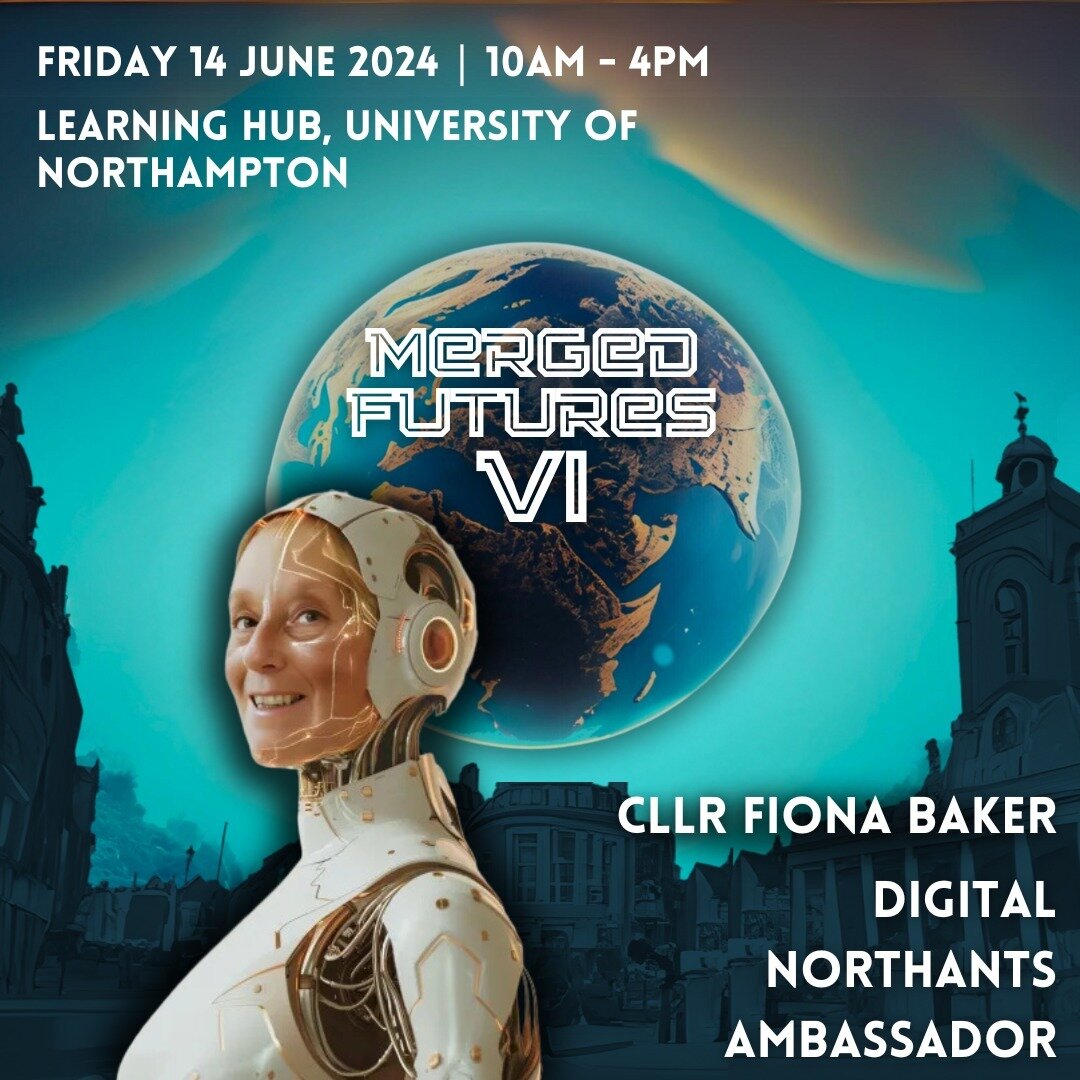 Friday 14 June - save the date for #MergedFutures6: a celebration of local innovation and an opportunity to learn how technology can help to improve people's lives. Cllr Fiona Baker is a huge advocate for the use of technology in improving children's