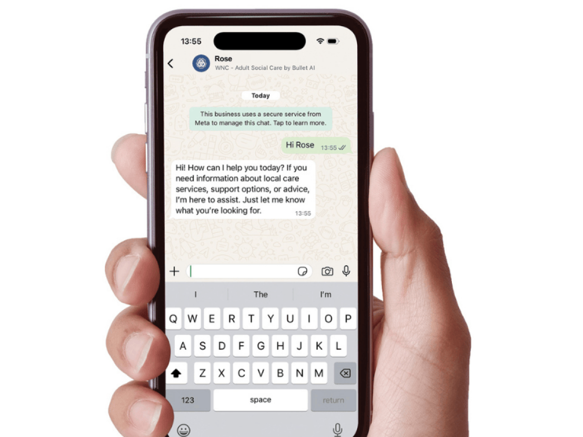From pilot to practice: how Rose the digital assistant is supporting adult social care information and advice