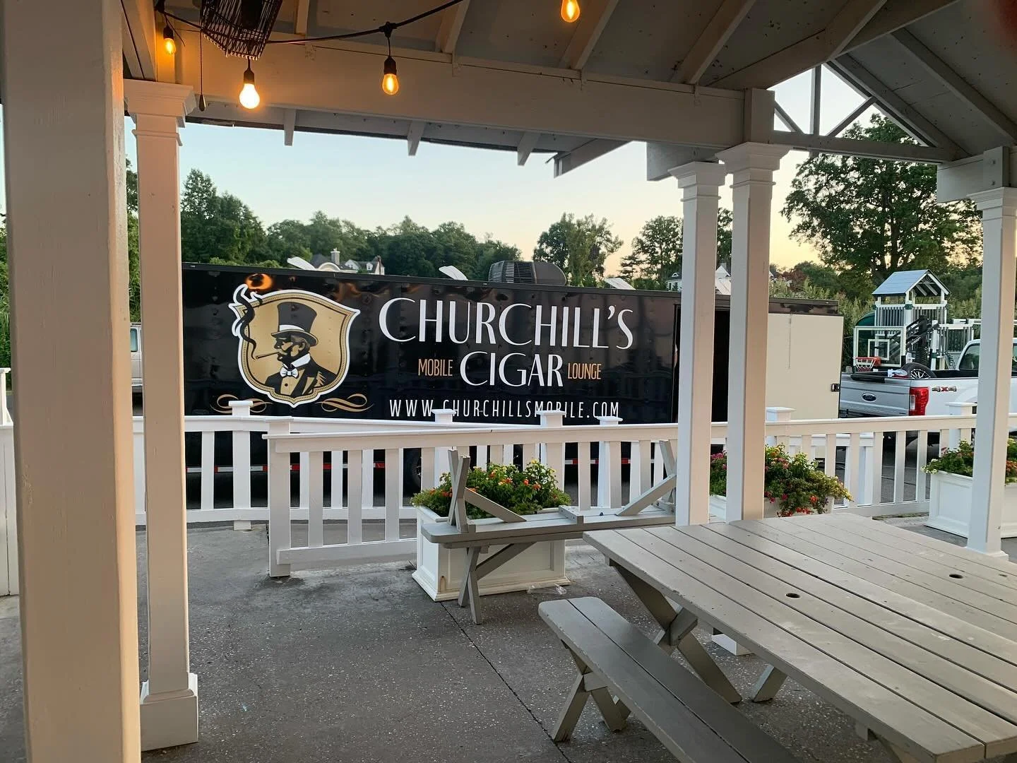 MTK is proud to announce our newest party enhancement! Churchill&rsquo;s Mobile Cigar Lounge is perfect for golf outings, bachelor parties, casino nights, or backyard events. Contact us to reserve the lounge for your next event!