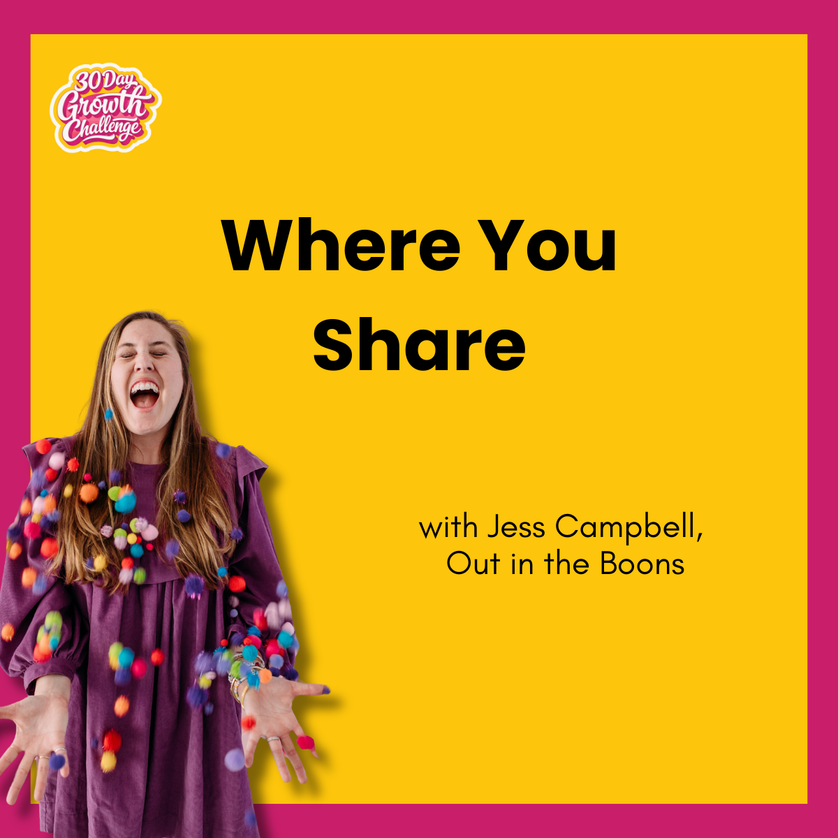 Day 25: Where to Share
