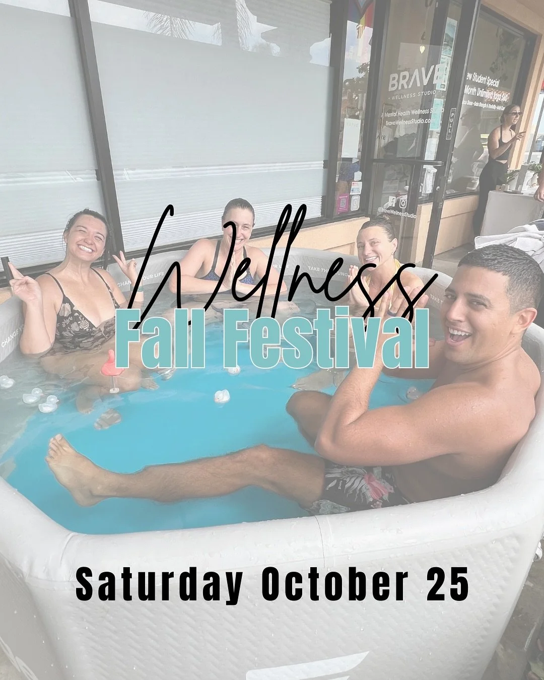Wellness Fall Festival 🍂

A Free Community Gathering for Healing, Movement &amp; Connection

Hosted by BRAVE Wellness Studio x @sweathouz x @soulworks_healing 

Join us for a heart-centered day of community, creativity, and holistic wellness in the 