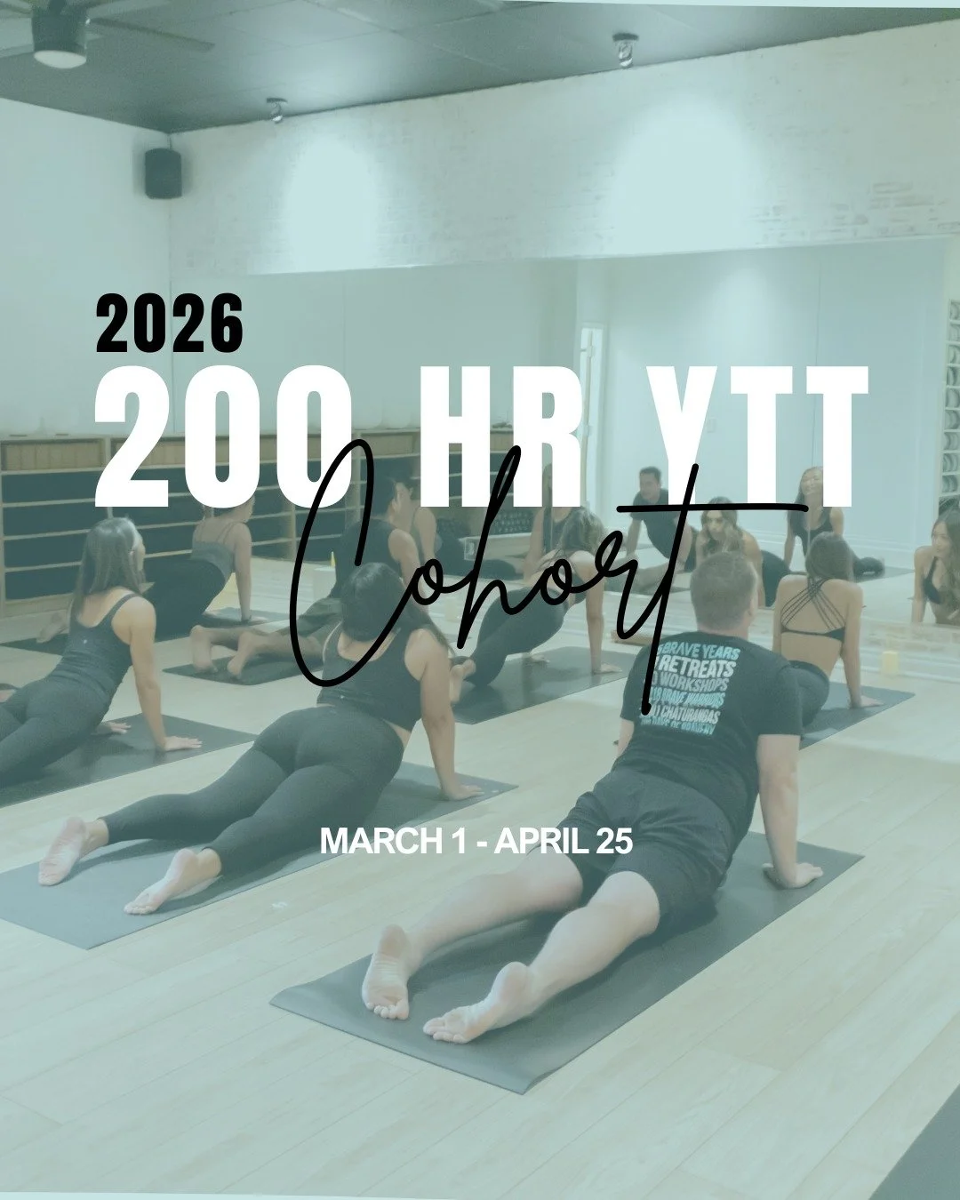 BRAVE&rsquo;s Hybrid Yoga Teacher Training is here ✨

Designed for modern yogis, this 200-hour YTT blends virtual learning with in-person immersion, allowing you to deepen your practice while staying connected to real life. With a strong emphasis on 