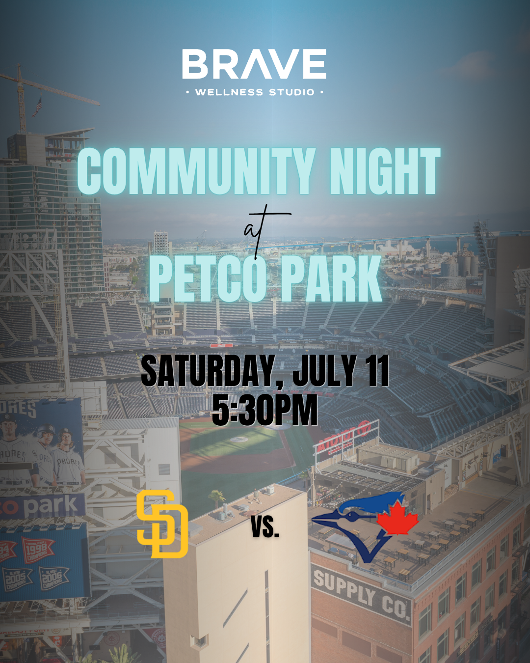 BRAVE Community Night at Petco PARK