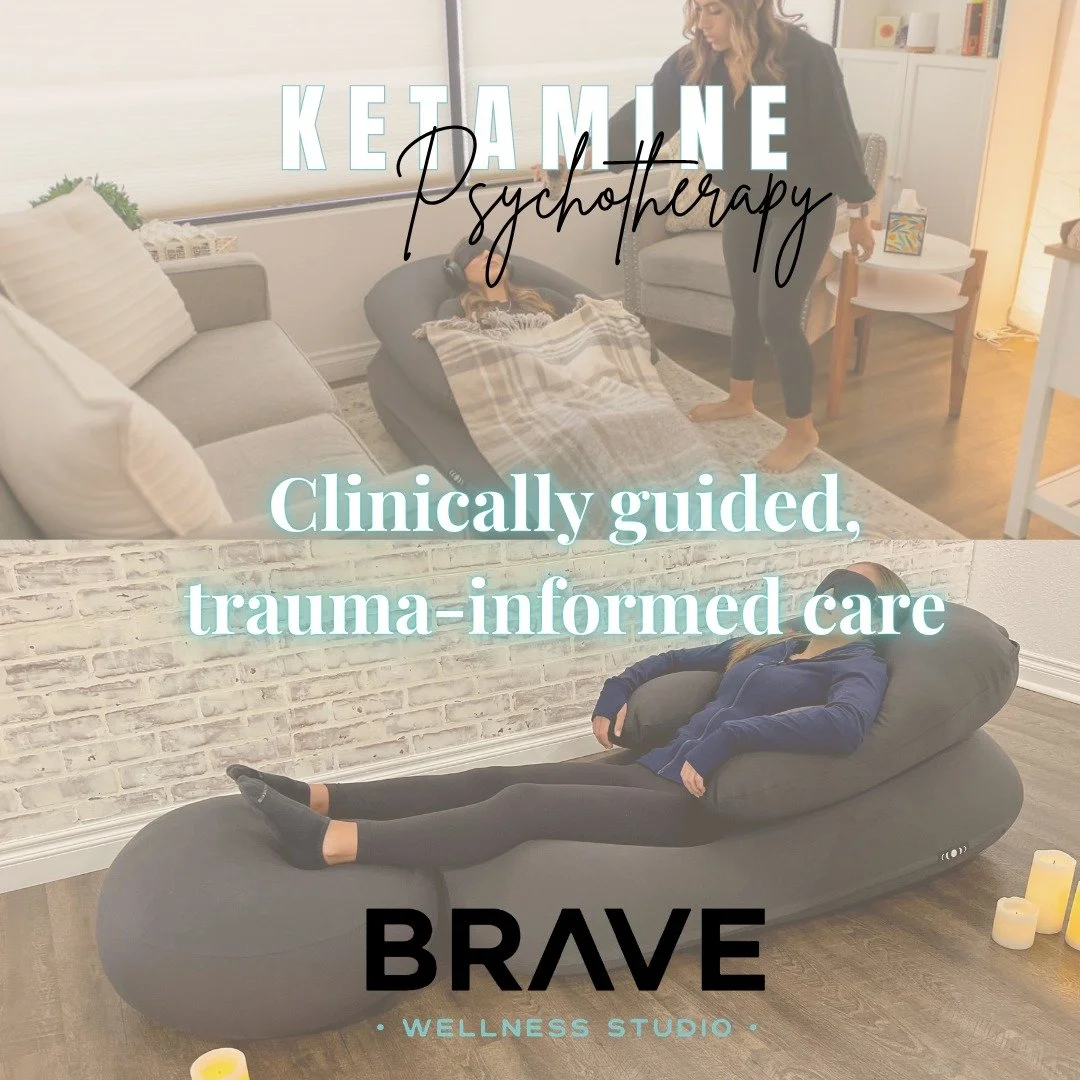 A different kind of healing.

Denise Alba, Founder of BRAVE Wellness Studio, offers Ketamine-Assisted Psychotherapy (KAP) in a safe, guided, and supportive environment.

This approach can help shift deeply ingrained patterns and create space for new 