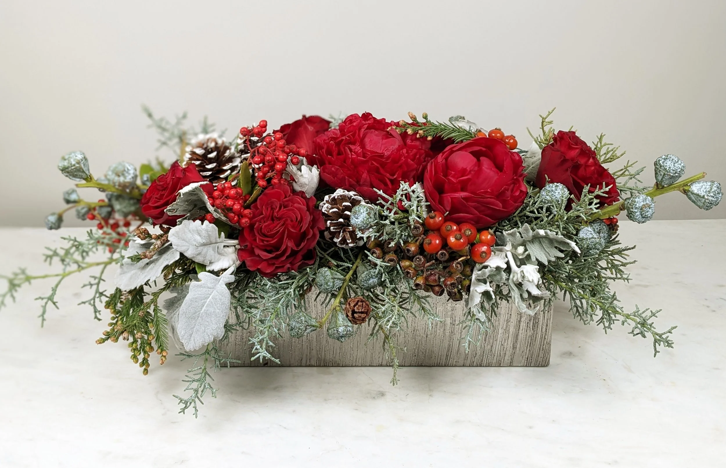 Holiday Peony Bliss