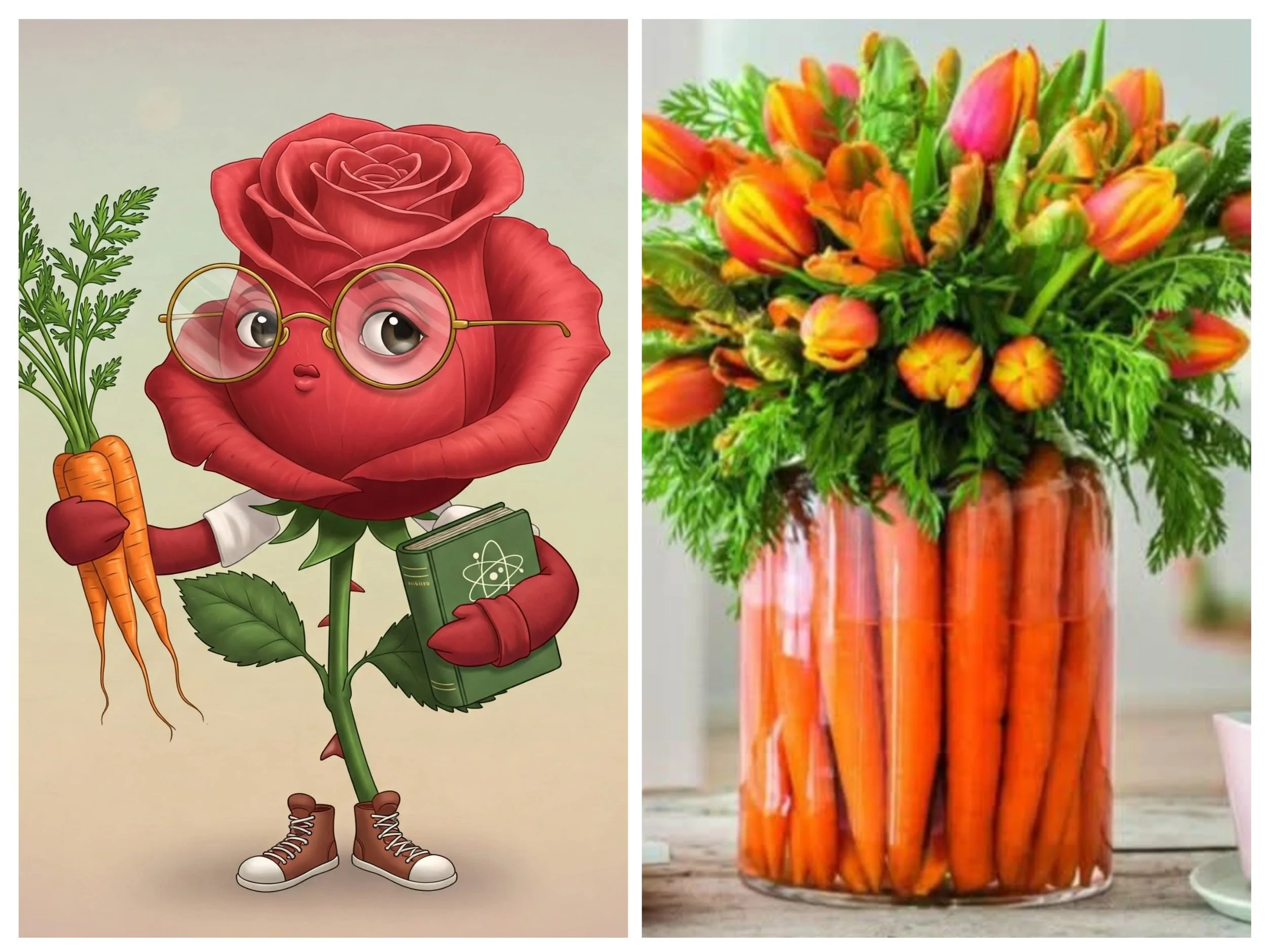The Carrot Top Catastrophe: Misadventures of a Theoretical Mind in a Flower Shop