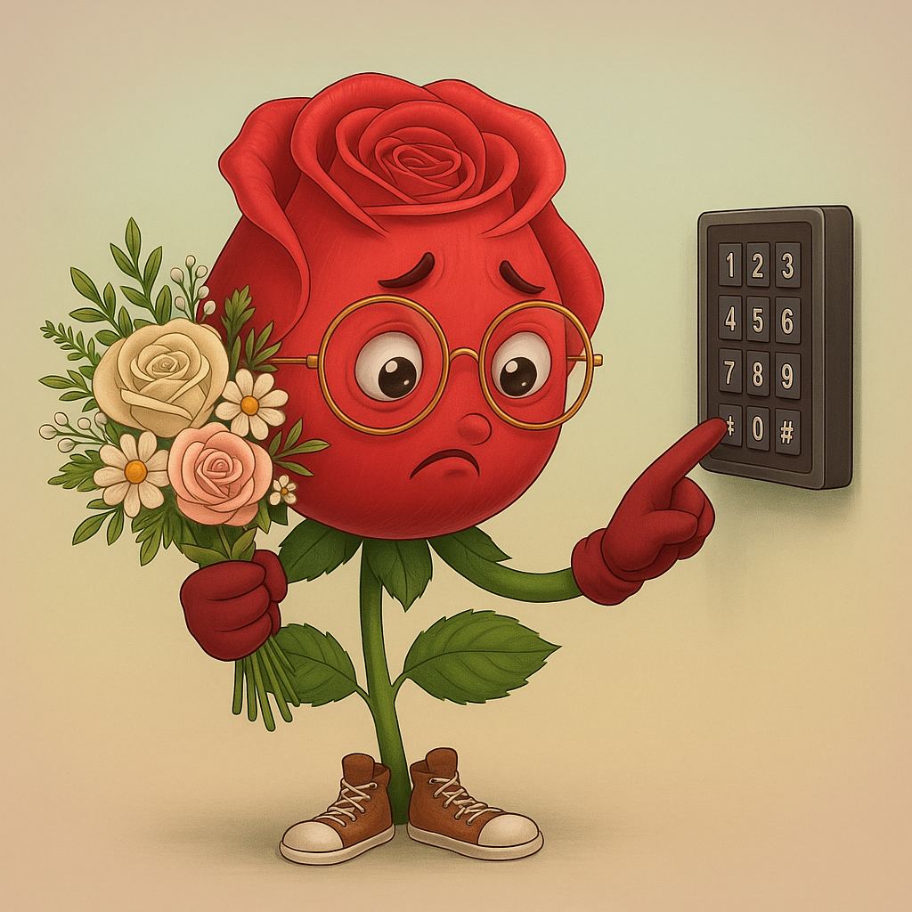 The Gate Code Gambit: When a Stanford PhD Delivers Flowers