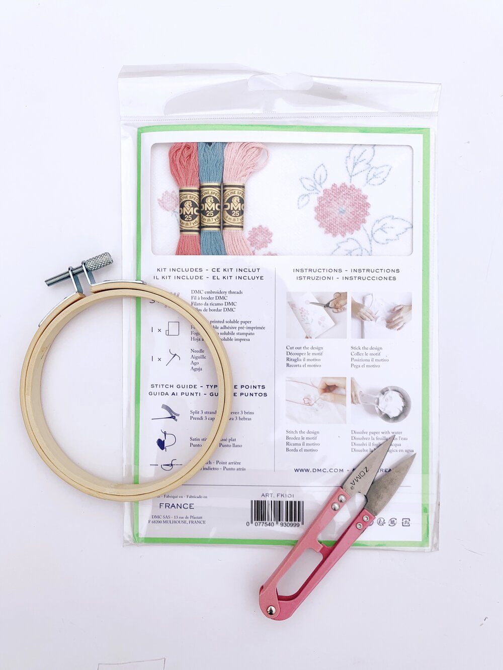 Magic Paper Kits . Hand Embroidery Kit for Clothing — Kristen Gula