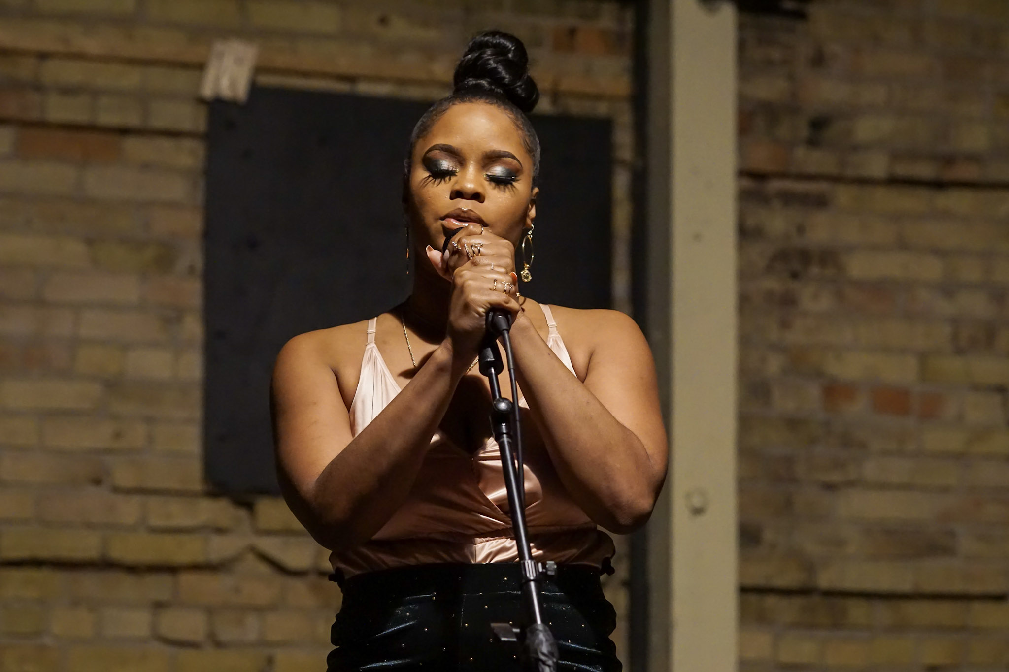 Cariah Brinaé at A Night Over South 2019 photo credit Cornel Beard