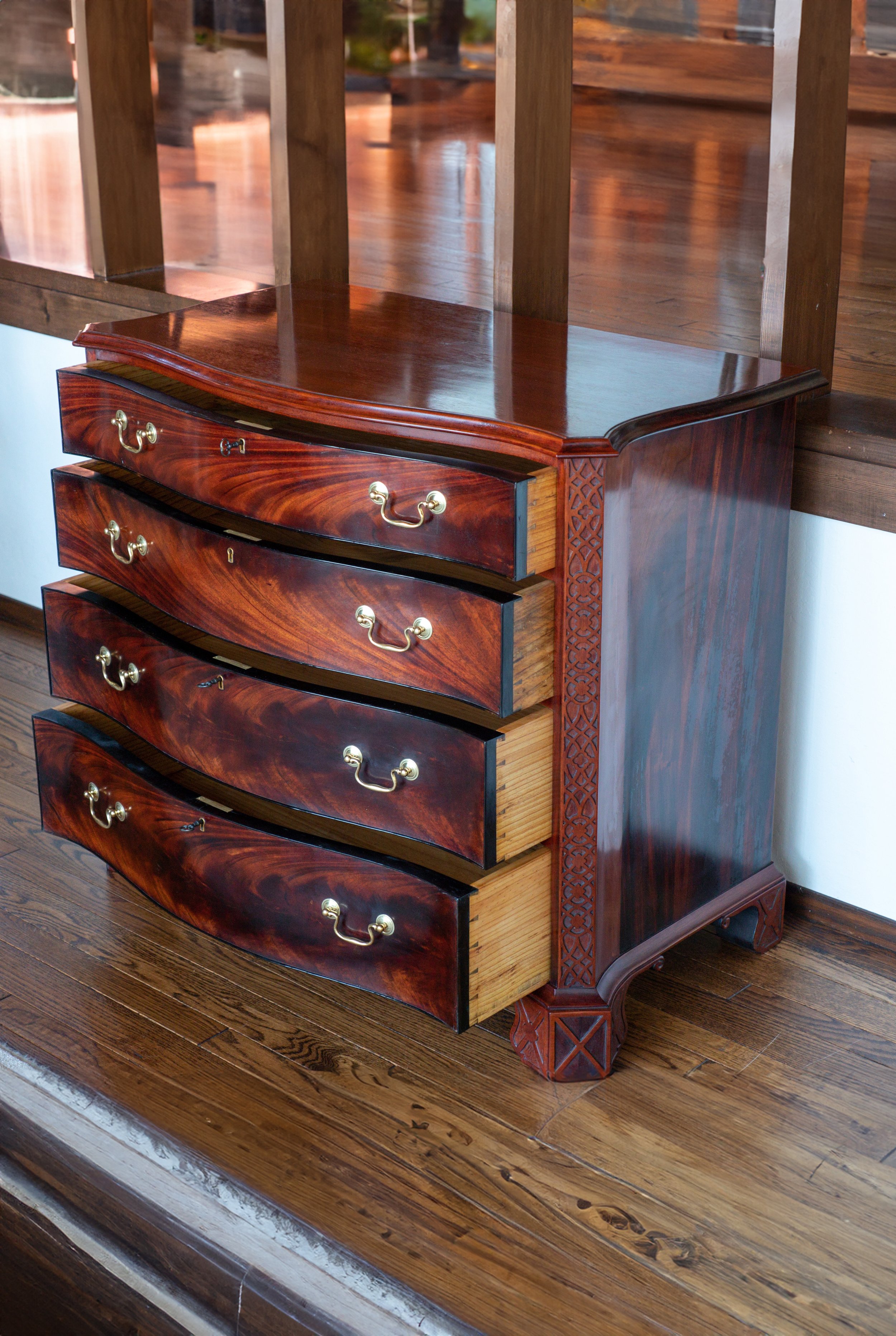 Serpentine Chest of Drawers Design Documents