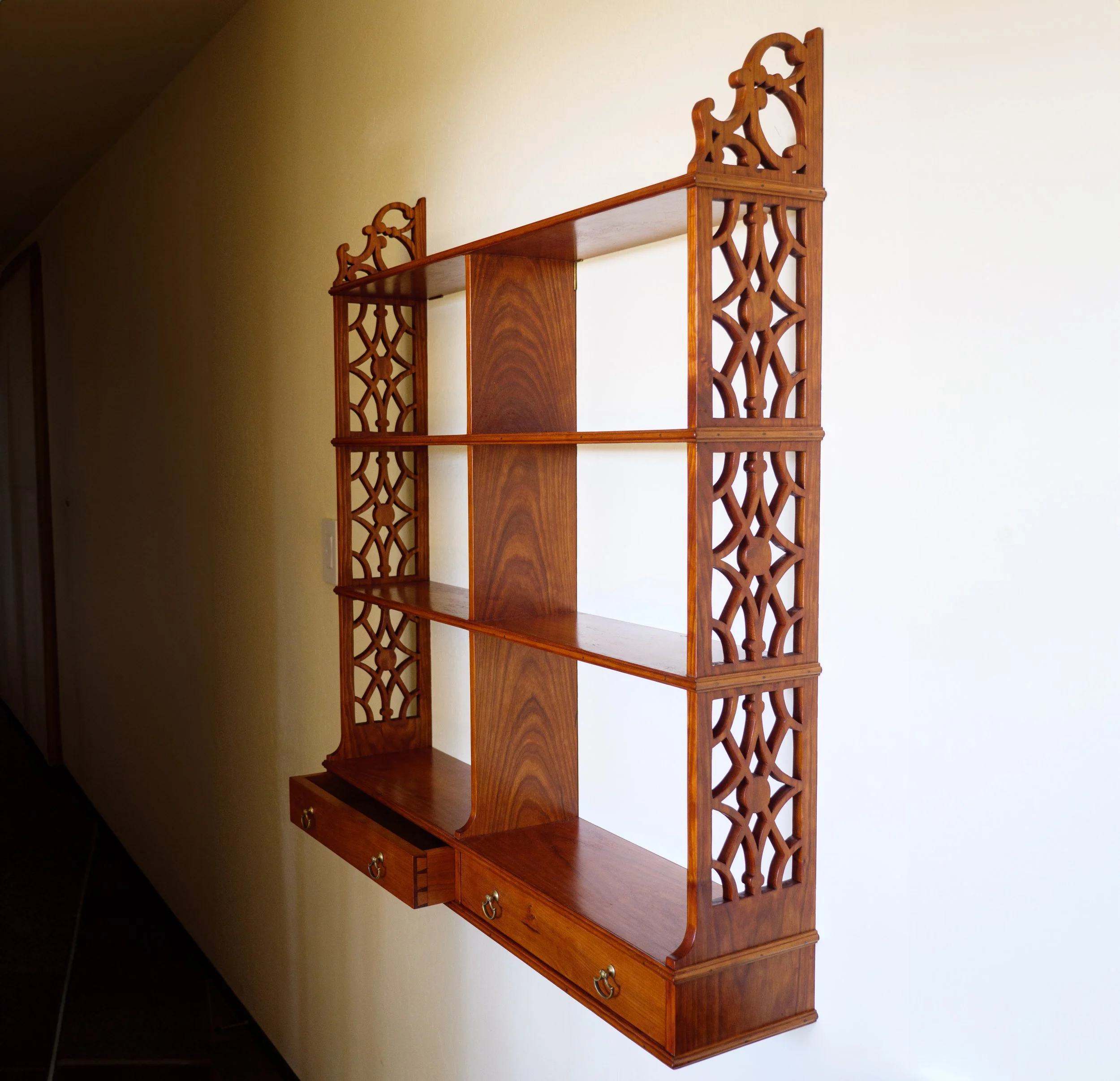 Wiliamsburg Hanging Shelves Design Documents