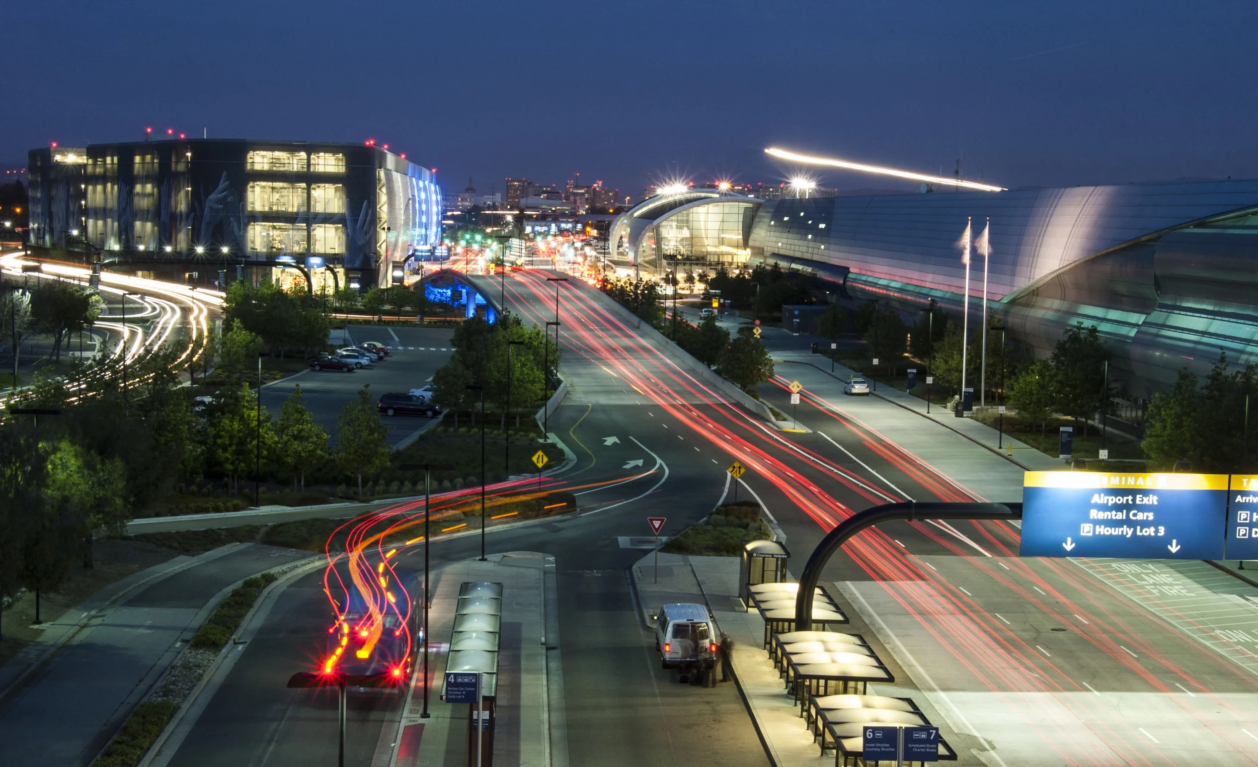 San Jose International Airport Parking Structure - San Jose