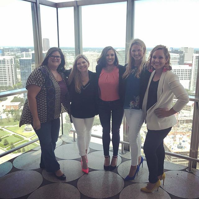 Our lovely #GHVision planning team on the beautiful (and windy!) roof of the W - thanks for all your hard work and dedication to putting together such a fabulous event! Next up, #GHVision DC (September 2017!) 🥂👊🏼👠 &bull;
&bull;
&bull;
&bull;
#gla