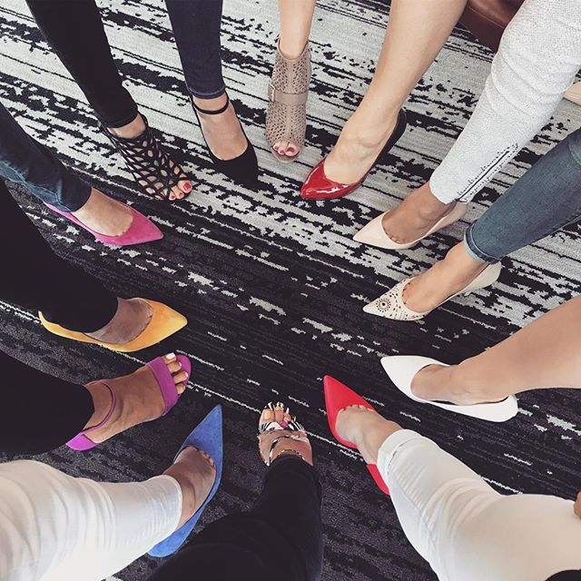 Putting our best foot forward at #GHVision 👠