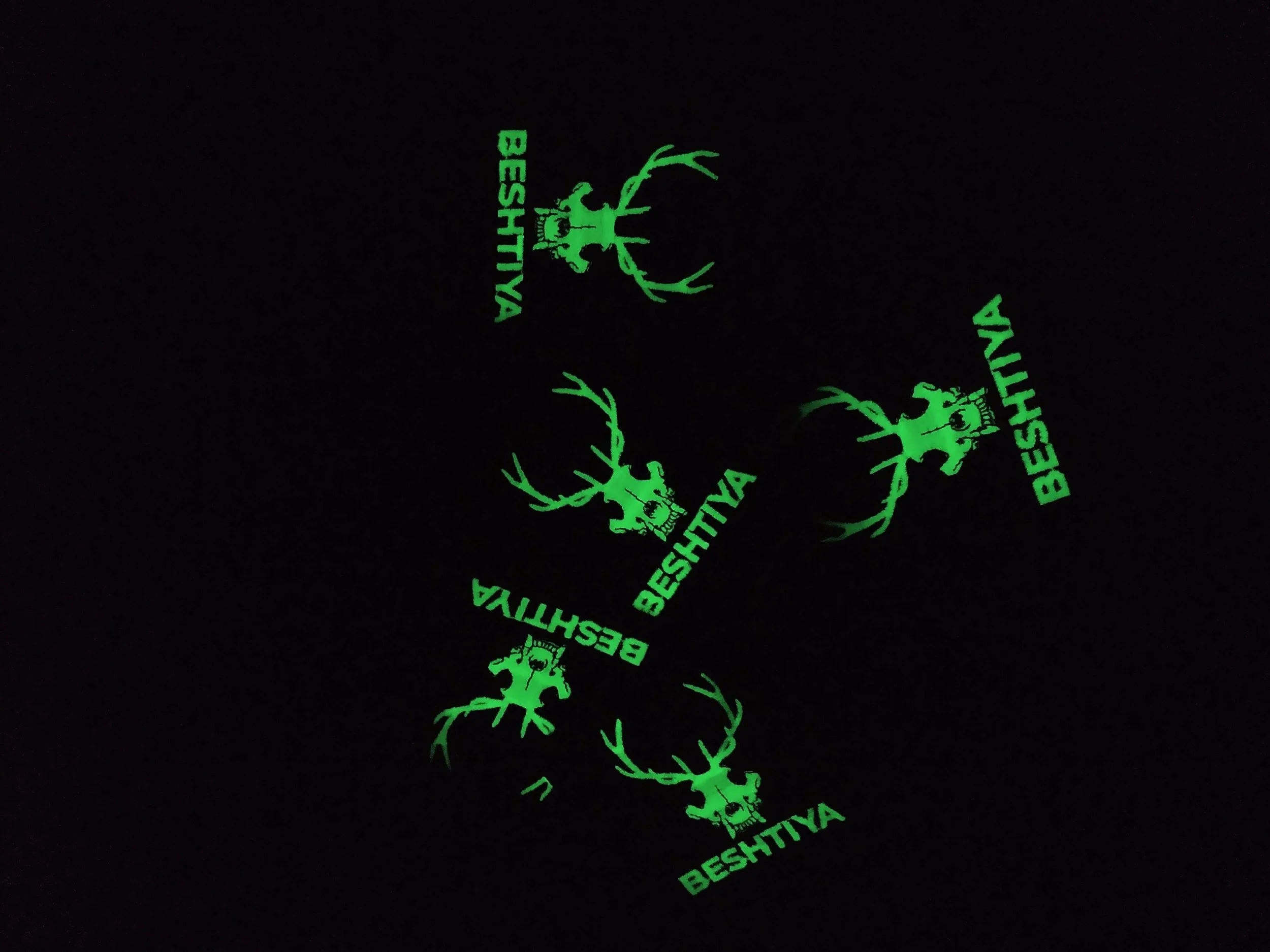 Beshtiya Glow in the dark morale patch