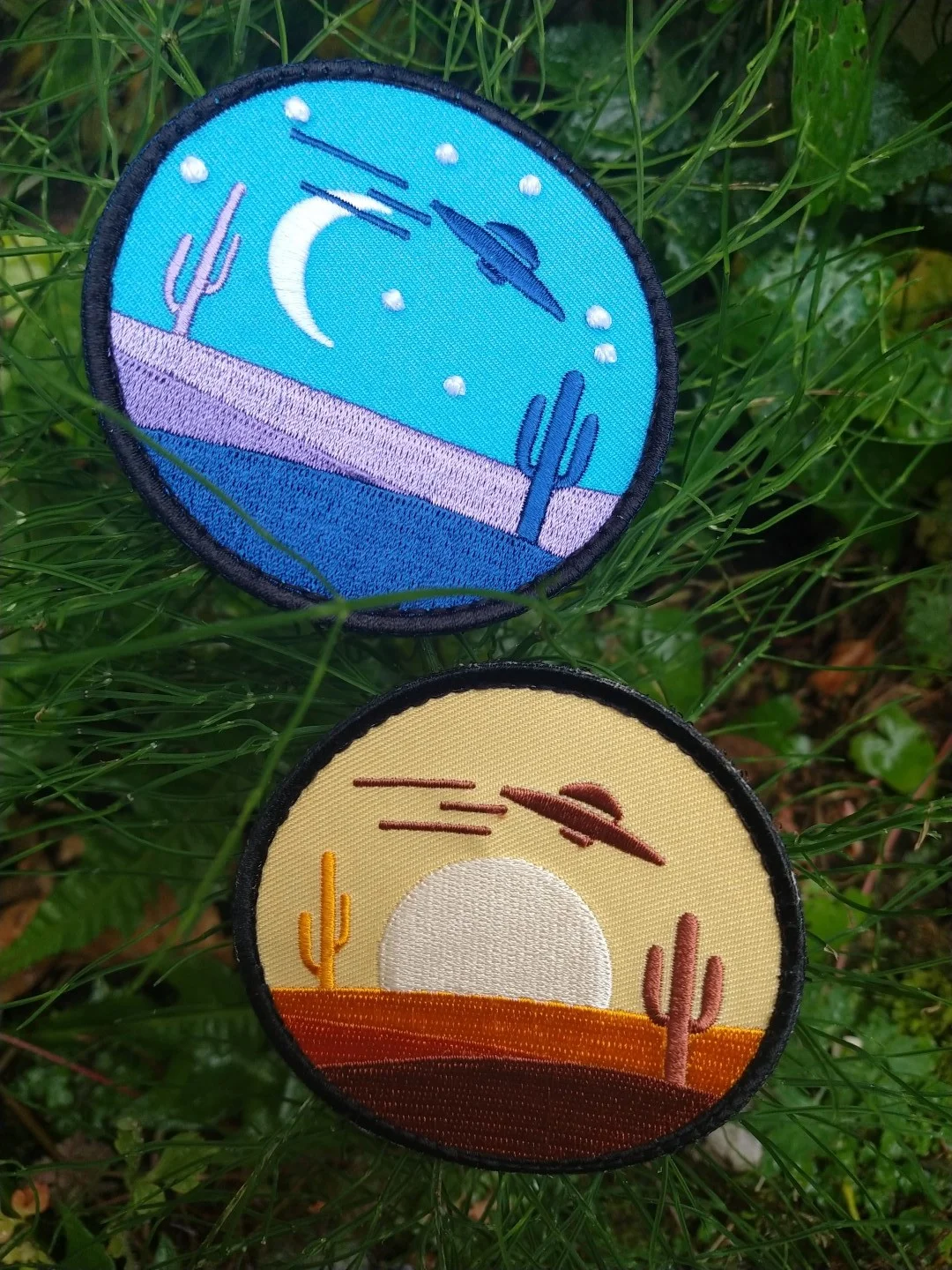 Desert Alien Patches