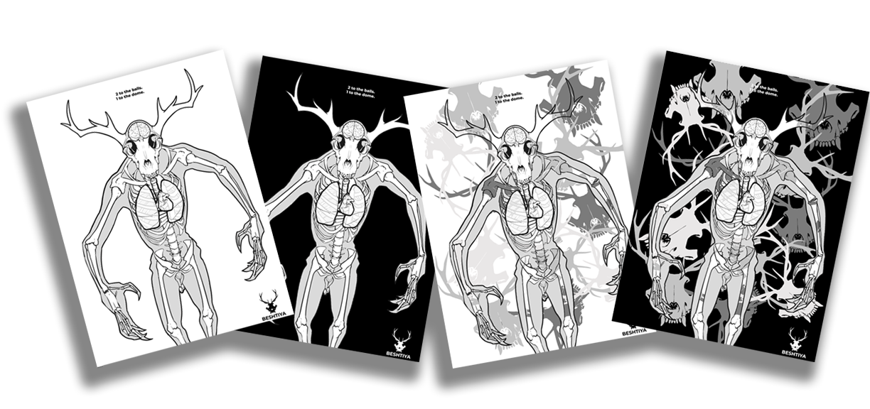 wendigo shooting target  beshtiya