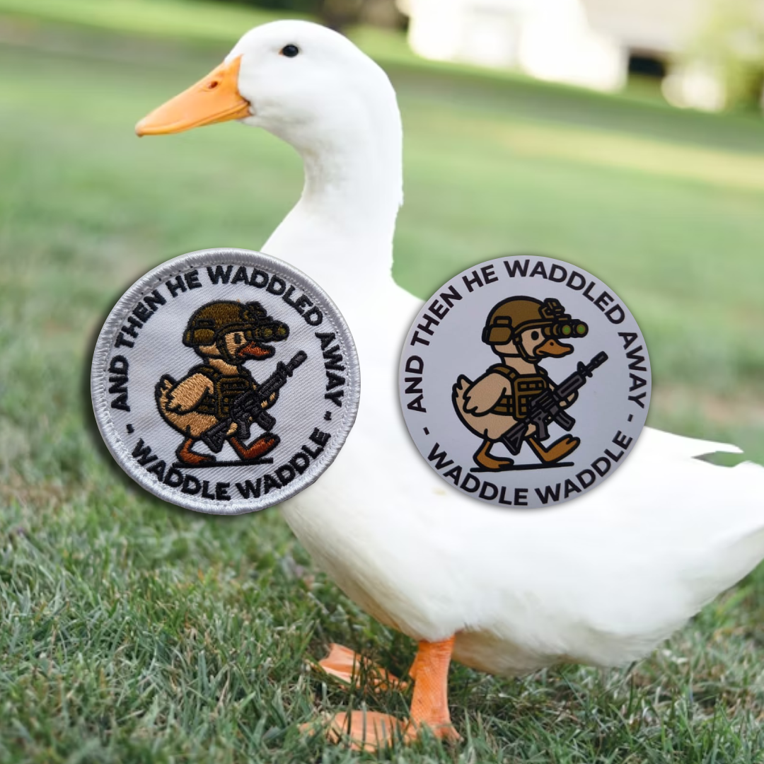 Waddle Waddle Patch/Sticker