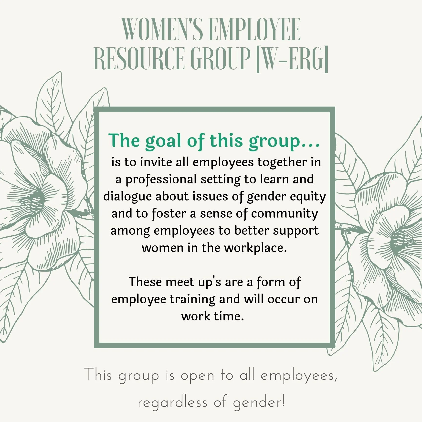 Women’s Resource Group Meetup September 2019