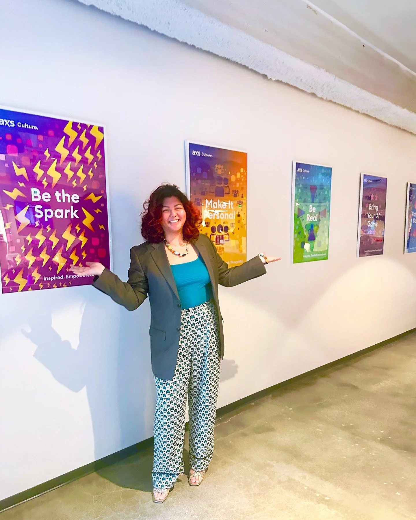 We just launched a WORLDWIDE culture rebrand and I helped create + elevate these designs to the finish line!! 🎉✨ Proud is an understatement. I started at AXS last year and I am SO grateful to be part of such an amazing team.

I was inspired by the c