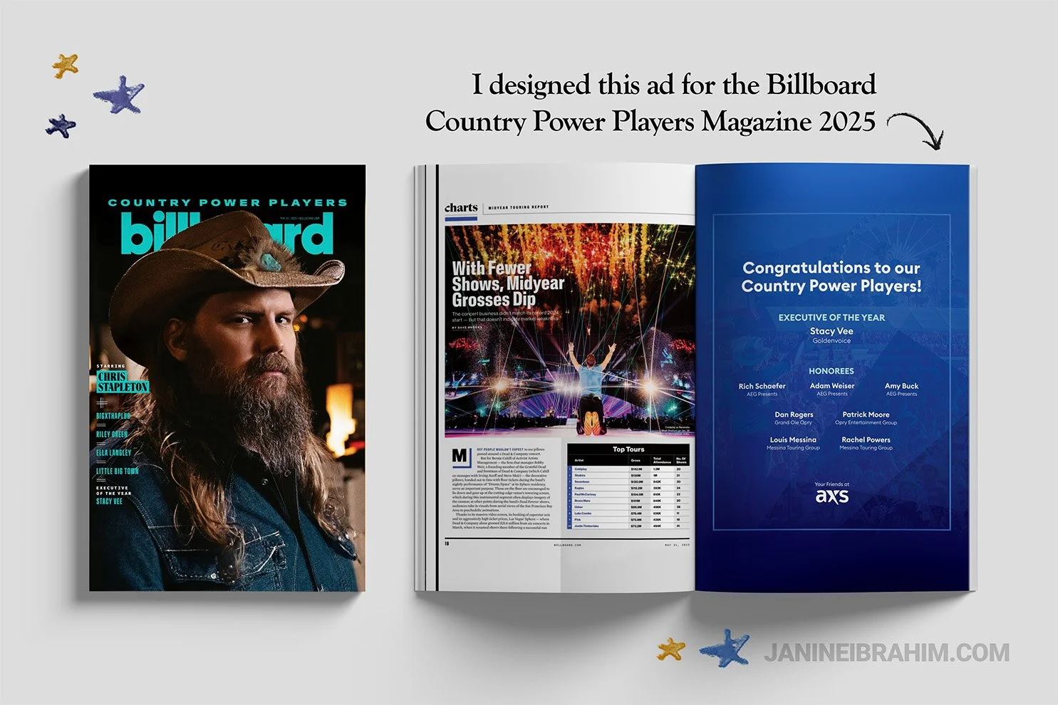 Janine Ibrahim Billboard Country Power Players 2025 Ad.jpg