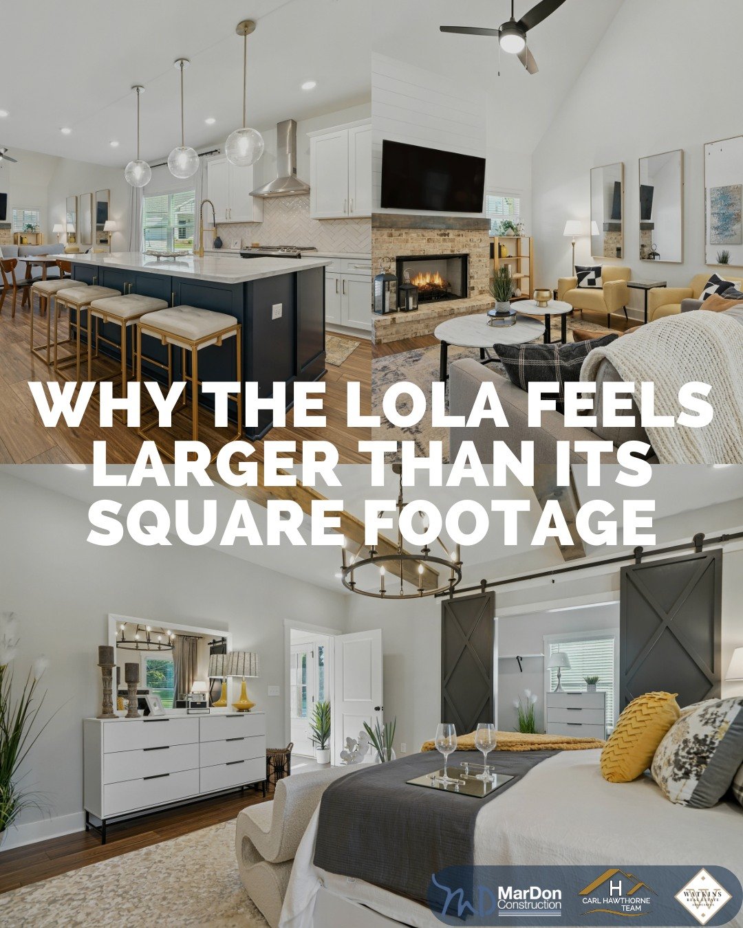 Vaulted ceilings, long sightlines, and a main level primary suite create a layout that lives wide, not stacked. 🏡

It&rsquo;s not about size. It&rsquo;s about how the space lives at Ferguson Corners.

Visit the model home and tour available spec hom