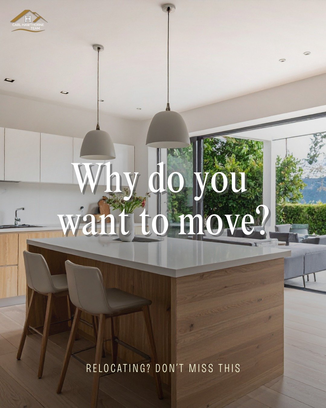 🏡 Why Do You Want to Move?

Everyone has a reason, job changes, more space, downsizing, or just a fresh start.
Whatever yours is, we&rsquo;ll help you make a move that makes sense for where you&rsquo;re headed.

📩 Thinking about your next step? We&