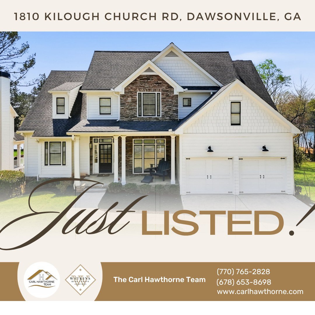 ✨ Just Listed! ✨
🏡 1810 Kilough Church Rd, Dawsonville, GA 30534
5 Beds | 5 Baths | 4,461 Sqft
💰 $1,700,000

Absolutely STUNNING lakefront home on Lake Lanier with a single boat slip! This incredible property offers the perfect blend of luxury, spa