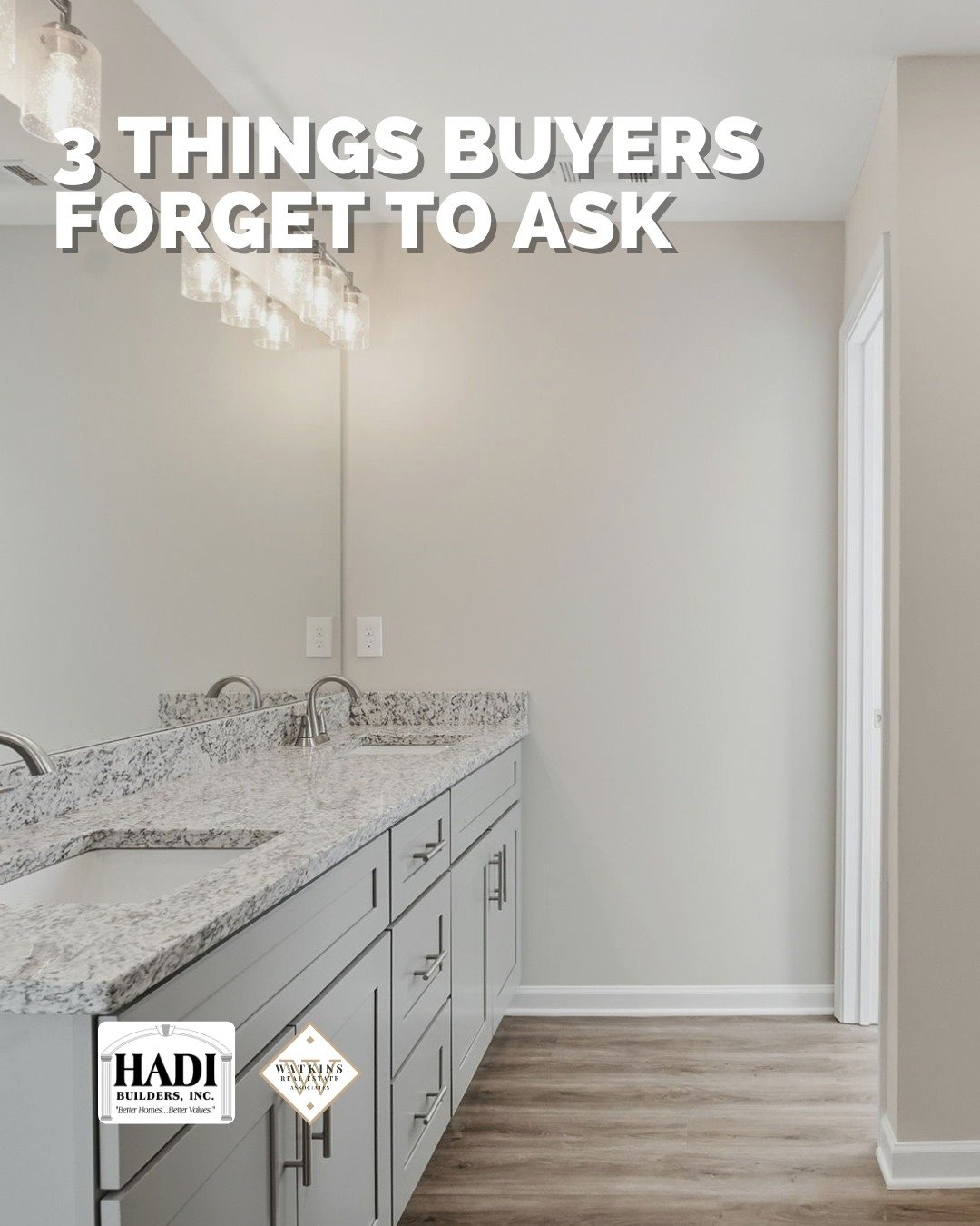 Three questions buyers should always ask when considering new construction:

1️⃣ What incentives are currently available?
2️⃣ What is included vs upgrade options?
3️⃣ What warranties come with the home?

At Brookmont, buyers currently have up to $25,