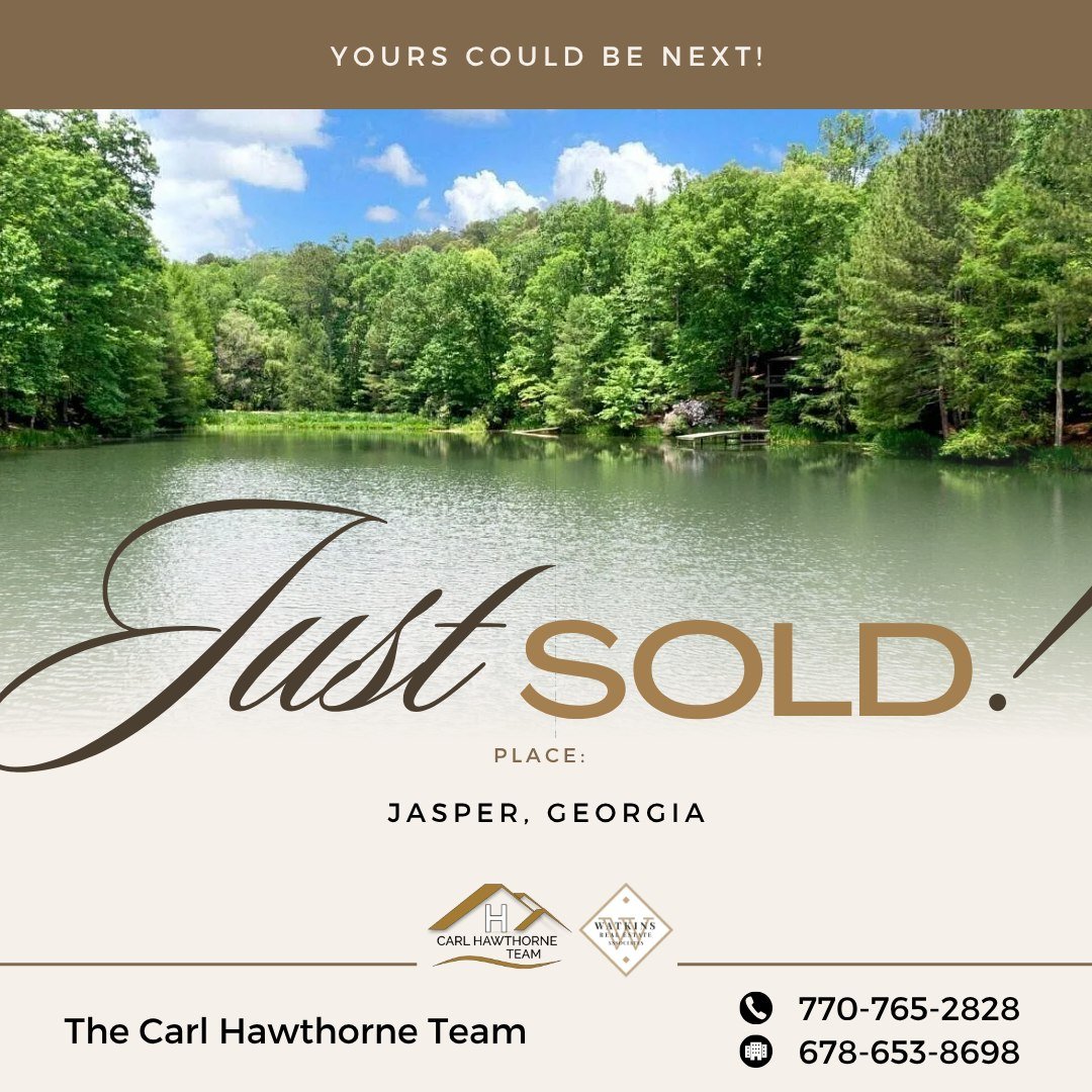 🎉 SOLD! 

Congratulations to our buyers on closing on their new home in Jasper! Buying a home is a major milestone, and we're grateful to have been part of this exciting journey. From the first showing to closing day, it was a team effort focused on