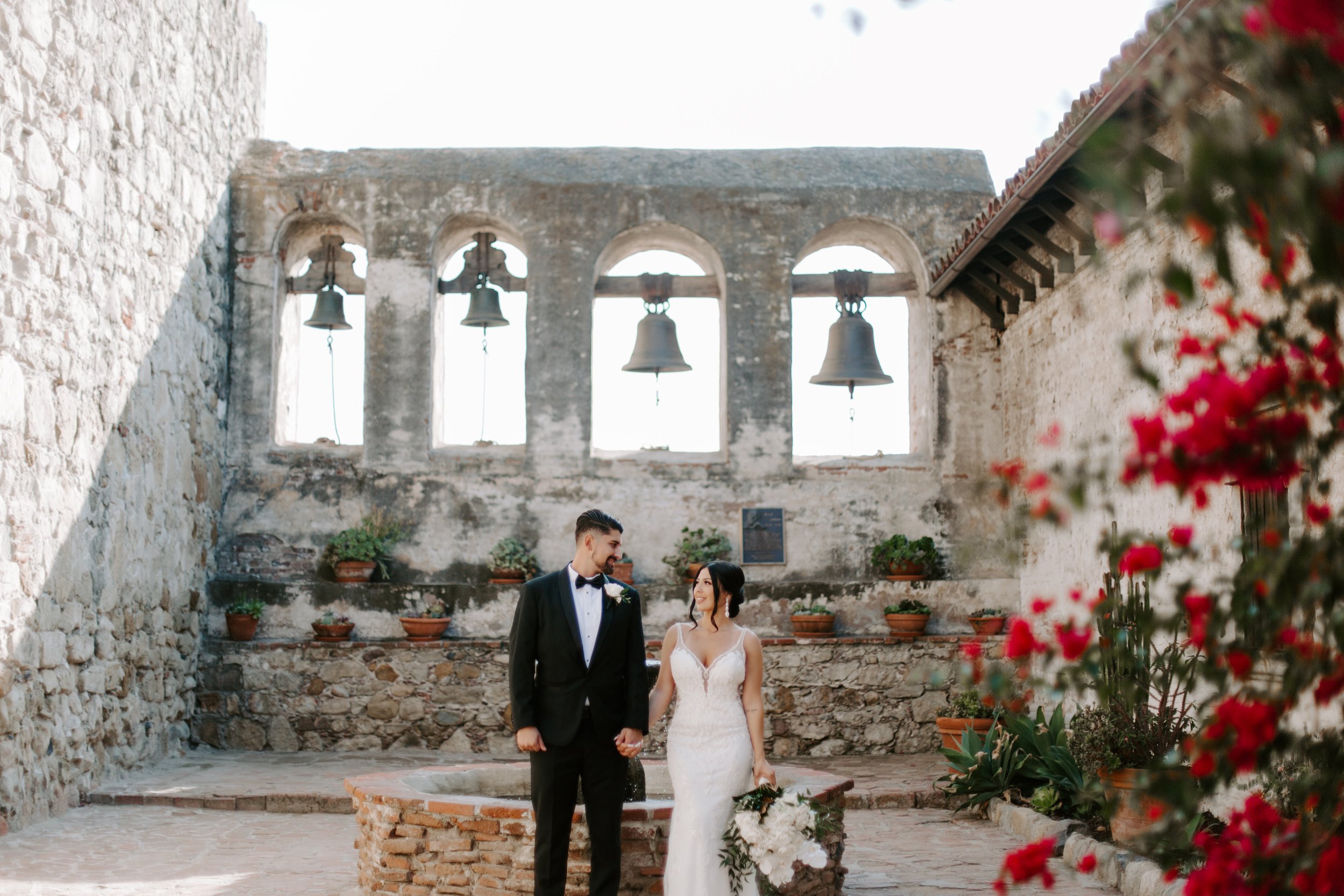 Ashley and Andrew Wedding at the San Juan Capistrano Mission and the Franciscan Gardens by Kara Reynolds Photography301.jpg