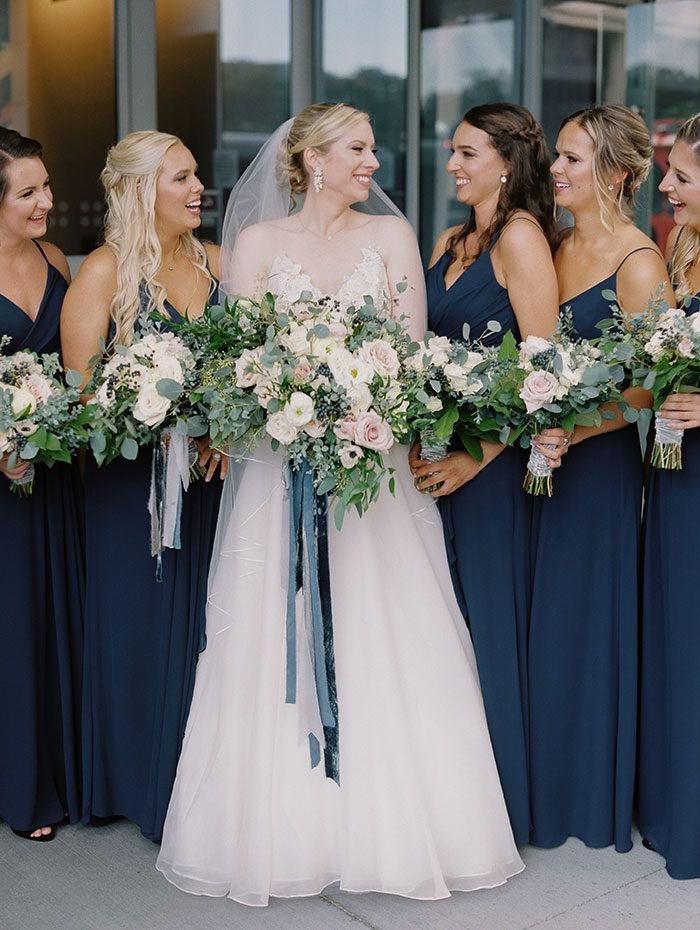 Midnight Blue and Organic Flowers for a Timeless Ohio Wedding.jpg