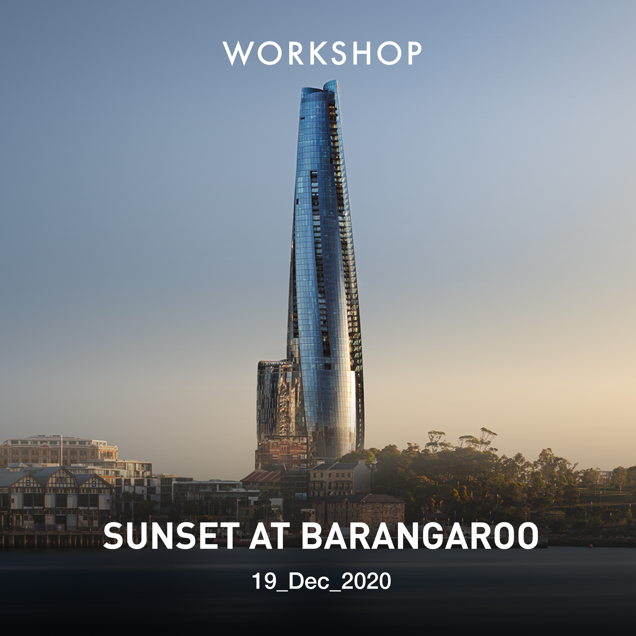 Sunset at Barangaroo