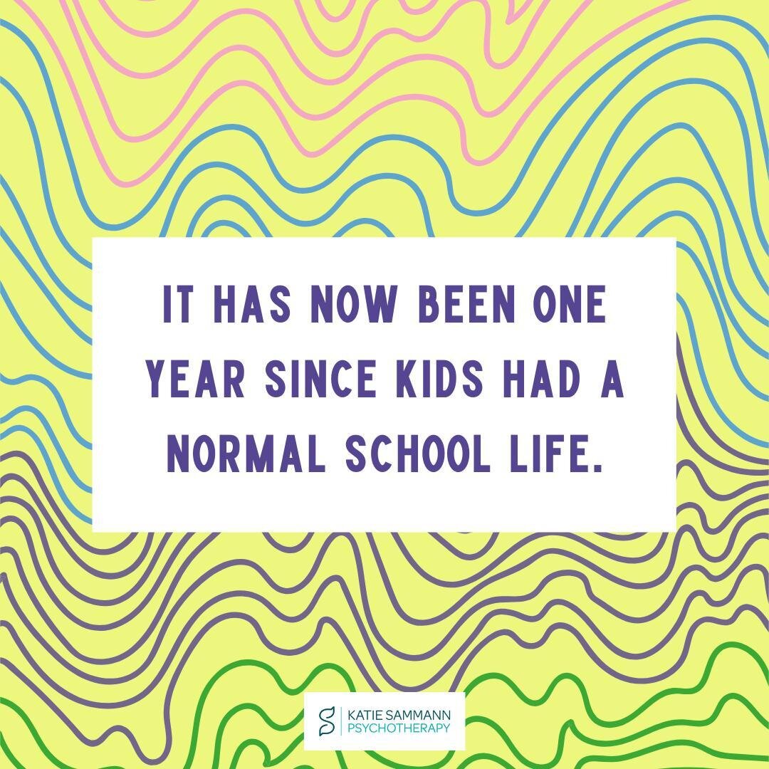 I saw my last in-person client one year ago today.  Her mom told me that she was glad we could do this in person because my client had been having a hard time without a lot of her regular social activities.  I agreed and we discussed how I might have