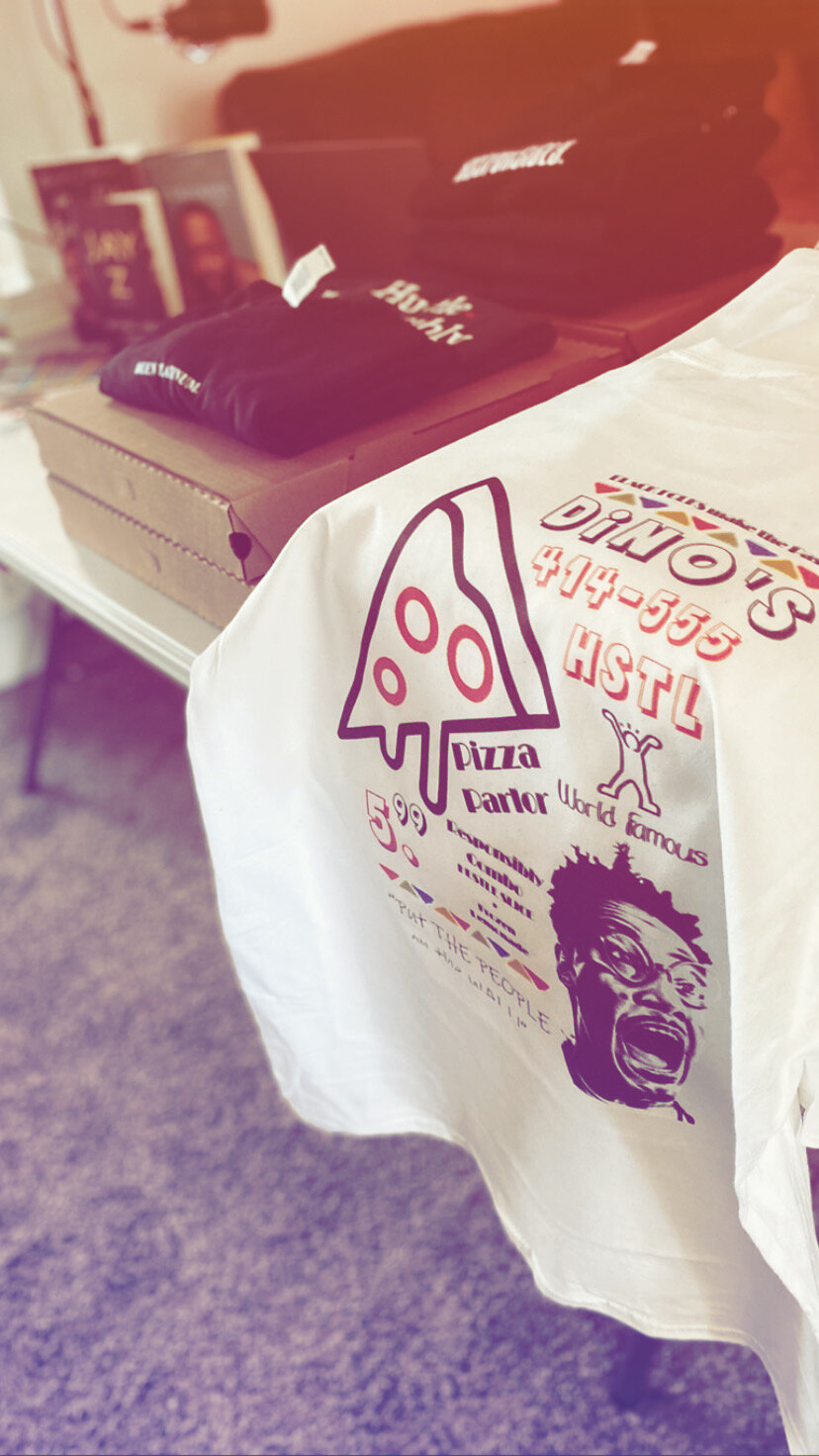 "Dino's World Famous" Staff Tee