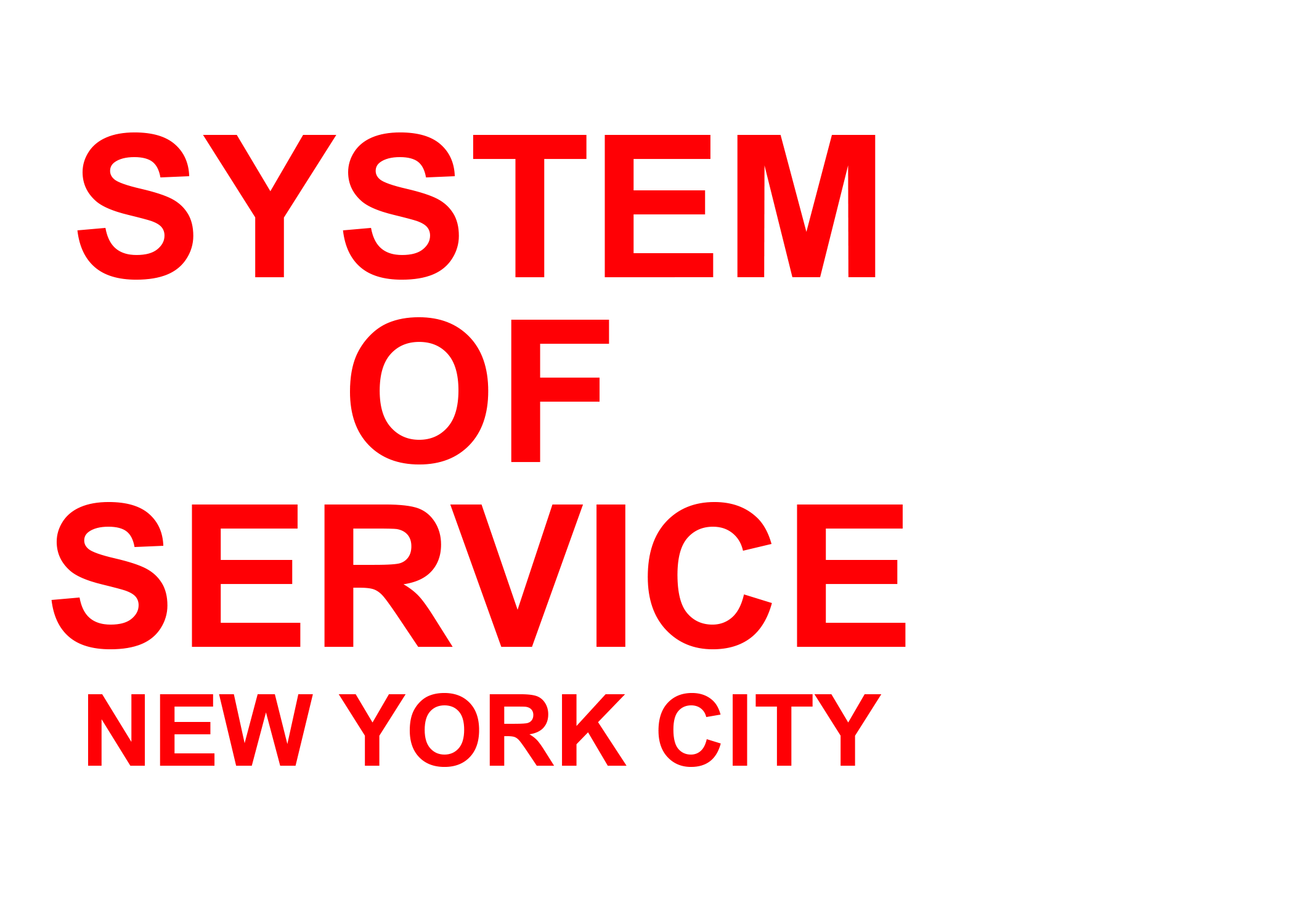 System of Service