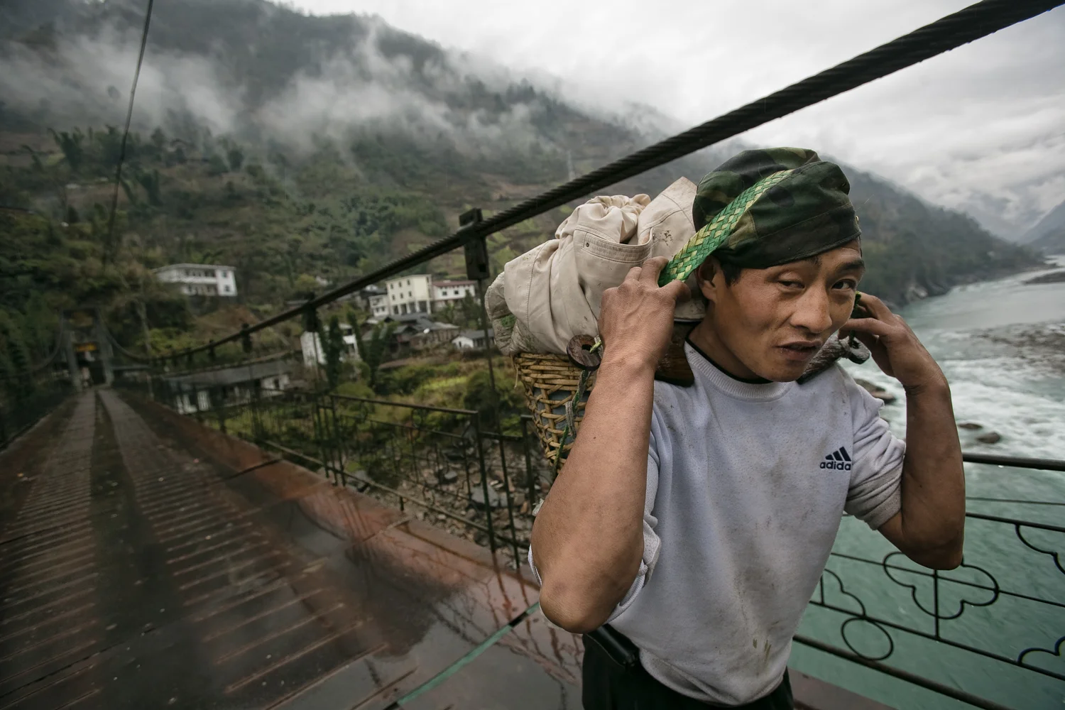 Nujiang, Yunnan: The Nu is one of China's last free flowing rivers but changes are planned. Dam construction has been suspended due to public activism. Its one of the rare examples where civic groups have been successful in slowing the construction of dams in China.