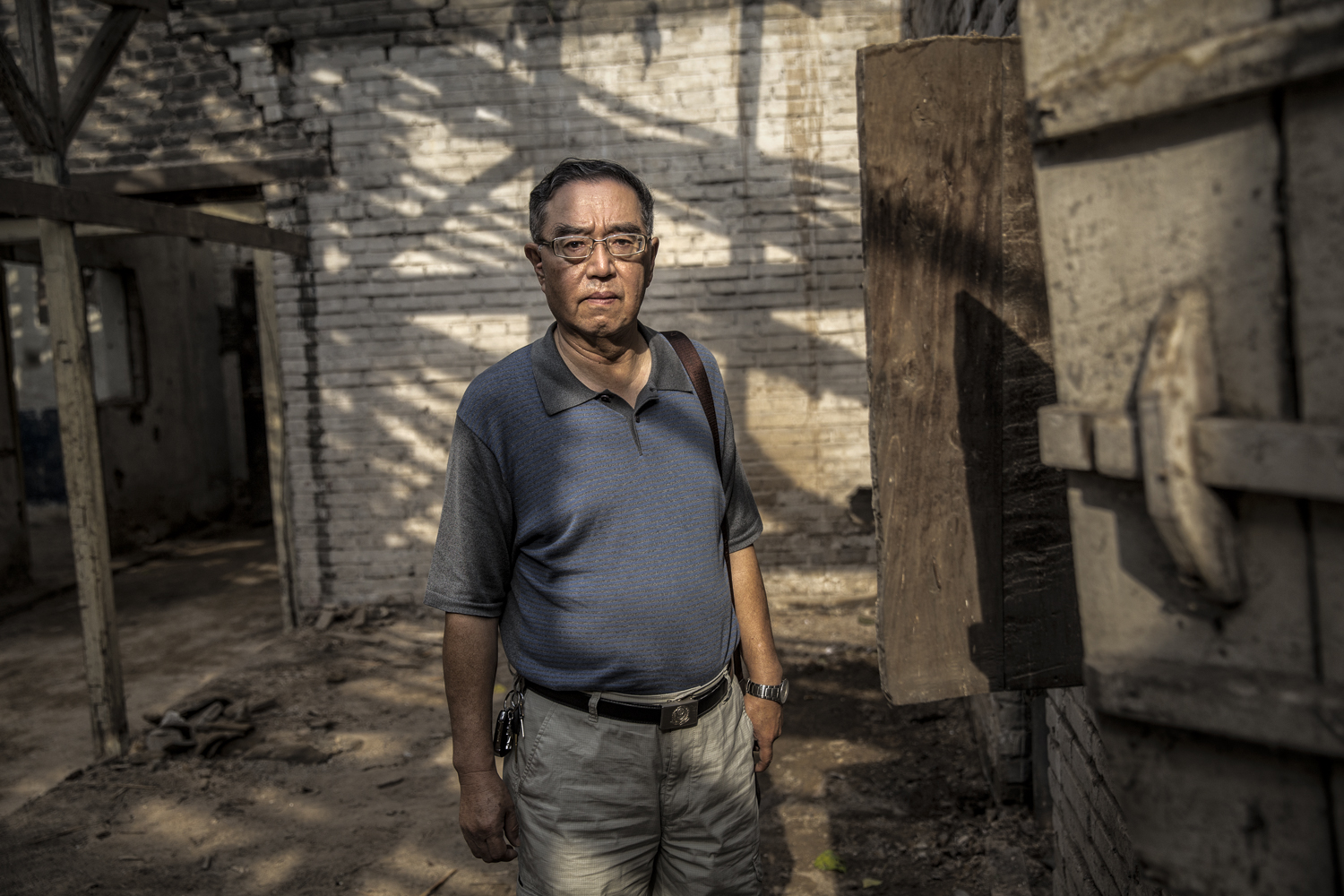 Liu Lin Sheng, whose father was escaped the Taiyuan Concentratio