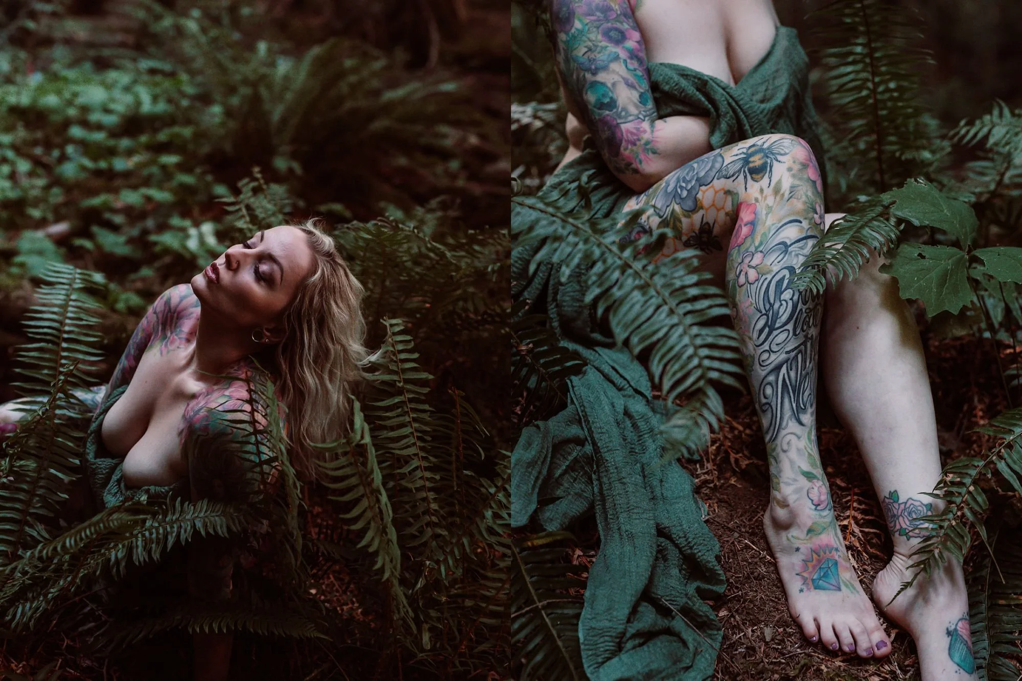Nanaimo Boudoir photographer Ms J’s Outdoor boudoir Session(2025) 