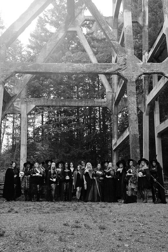 Group of witches at Morden mines