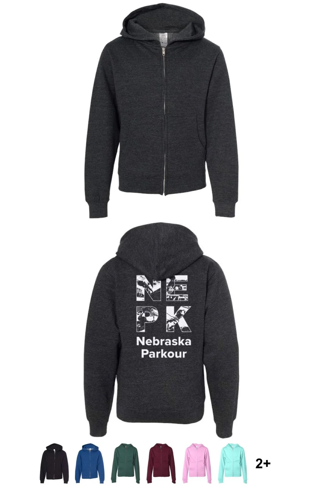 NEPK Hoodie Zipup - Youth