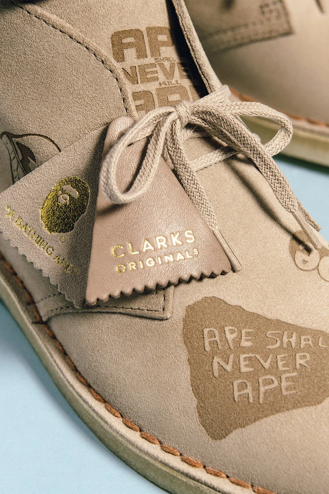 clarks bape wallabee