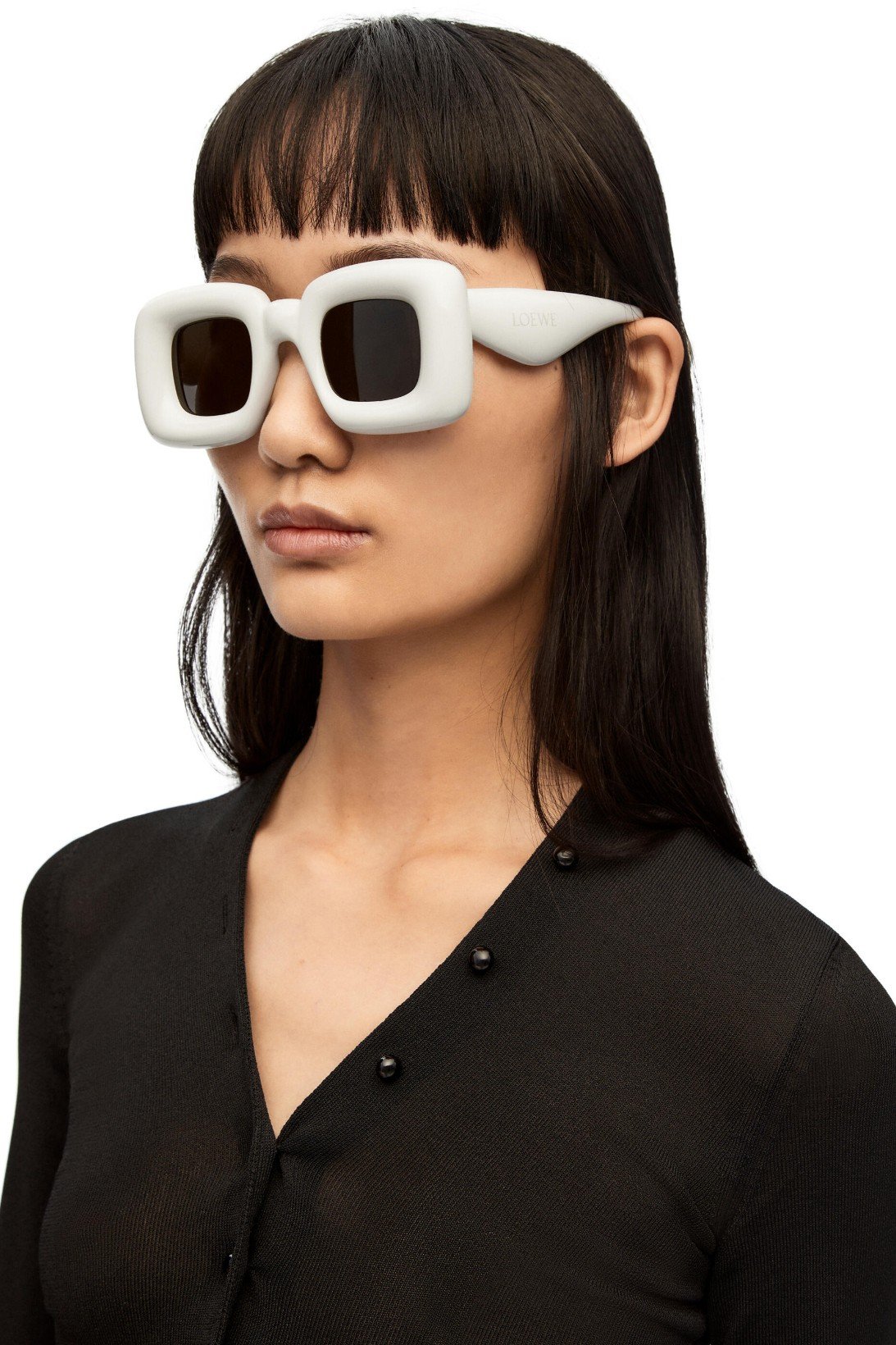 Make A Statement With The Loewe Inflated Sunglasses — TICARA DEVONE
