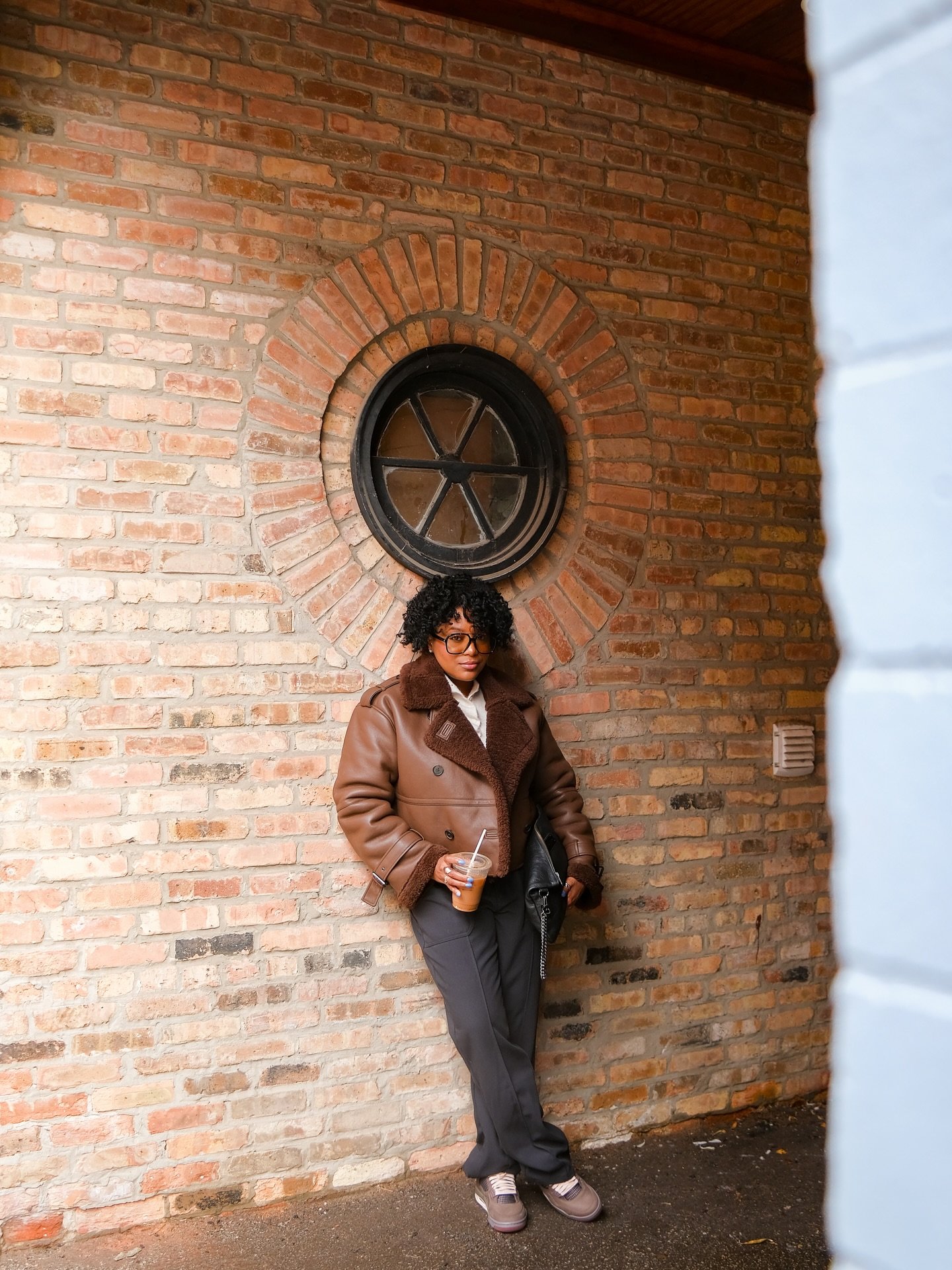 *taps mic* is this thing on?! heyyyy yall 🤭☕️
photos: @lissyxcam 

Top: @topshop 
Jacket: Mom&rsquo;s closet fr 
Pants: @jumpman23 
Sneakers x Bag: @maniere_usa x Jordan
Sunnies: @ysl